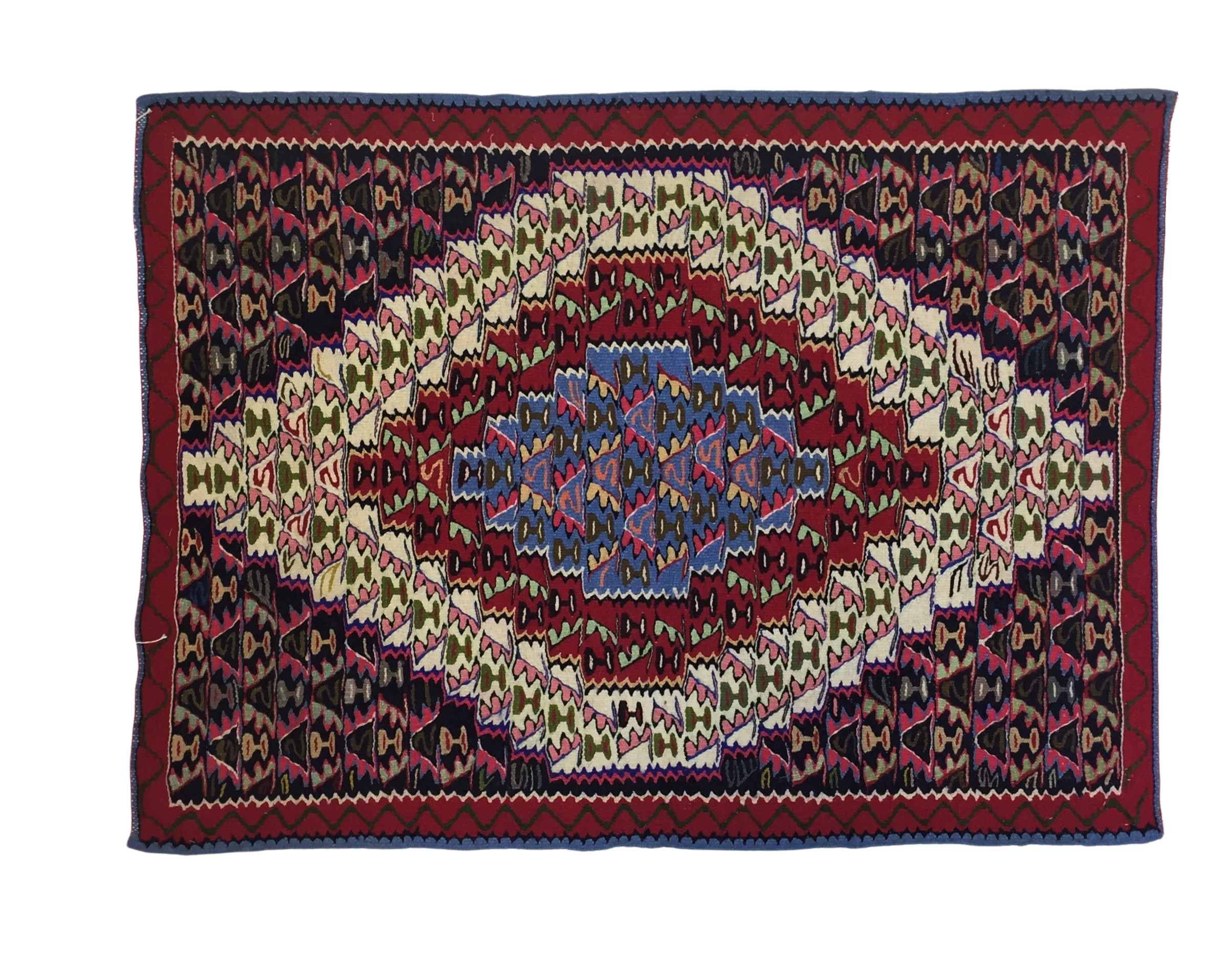 Kilim 107 X 79 cm - Alfombras de Estambul -  Turkish Kilims - Alfombras de Estambul