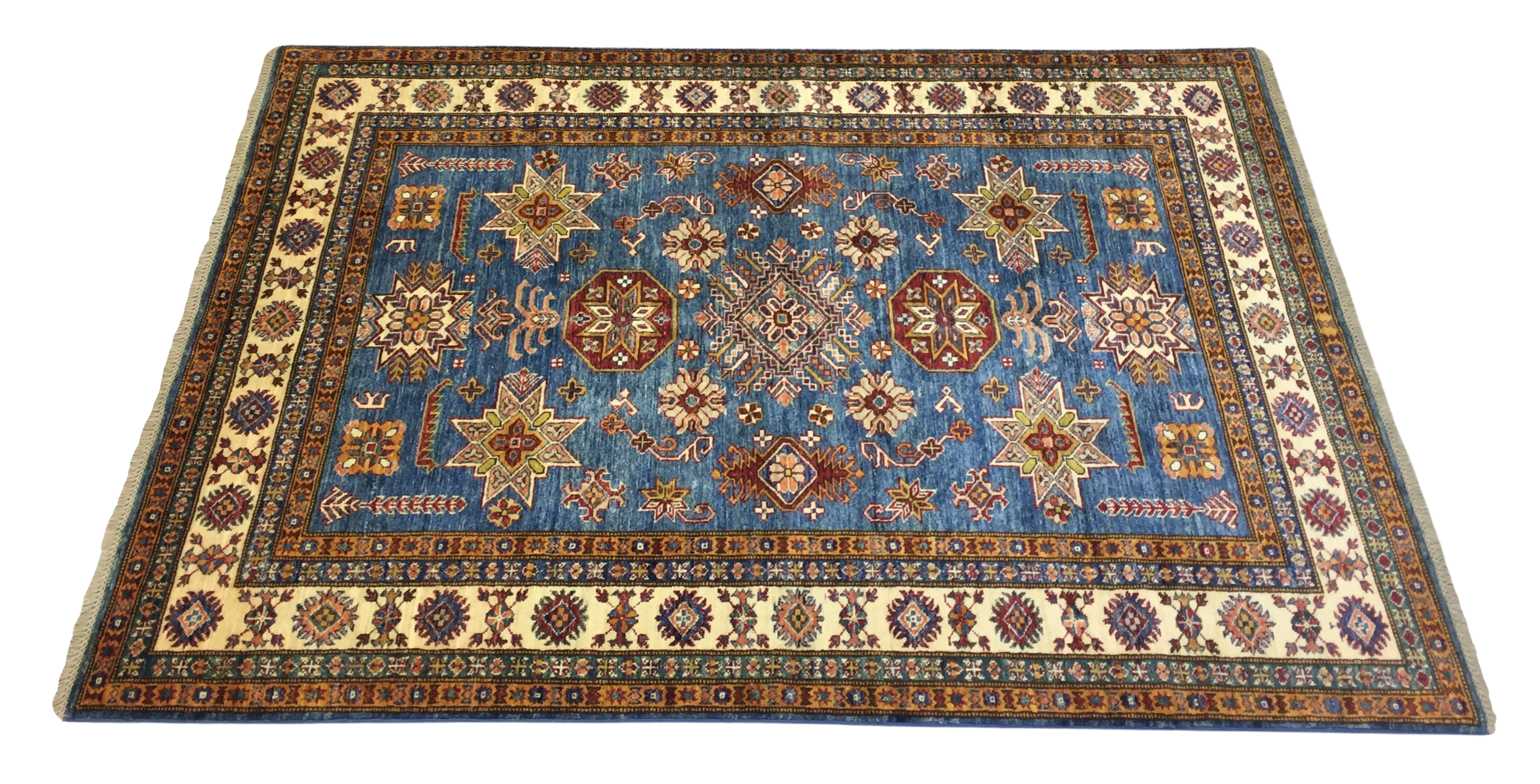 Şirvan Bicolor Carpet 211 X 154 cm - Alfombras de Estambul -  Turkish Carpets - Alfombras de Estambul