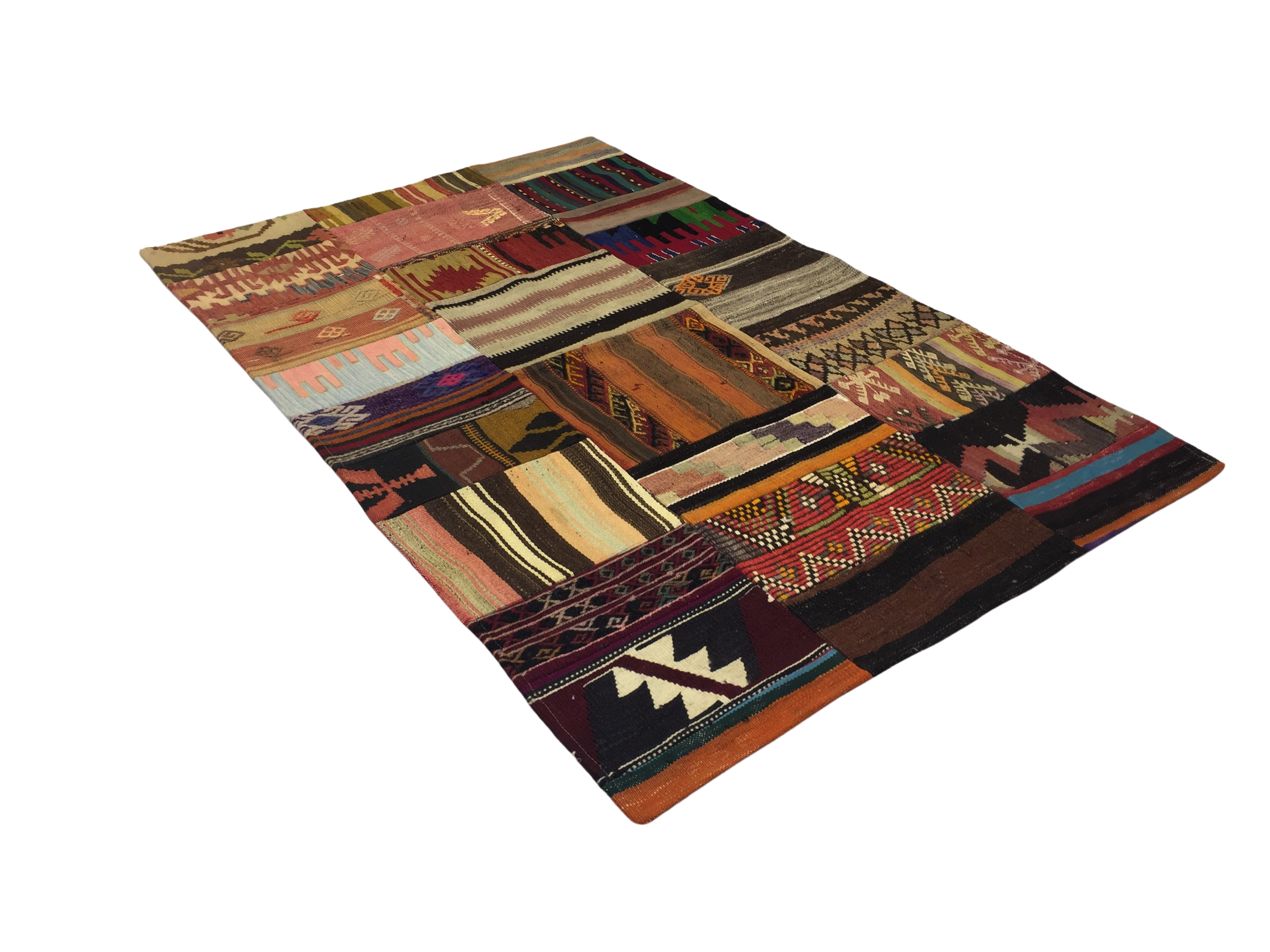 Patchwork Carpet 149 X 101 cm - Alfombras de Estambul -  Turkish Carpets - Alfombras de Estambul