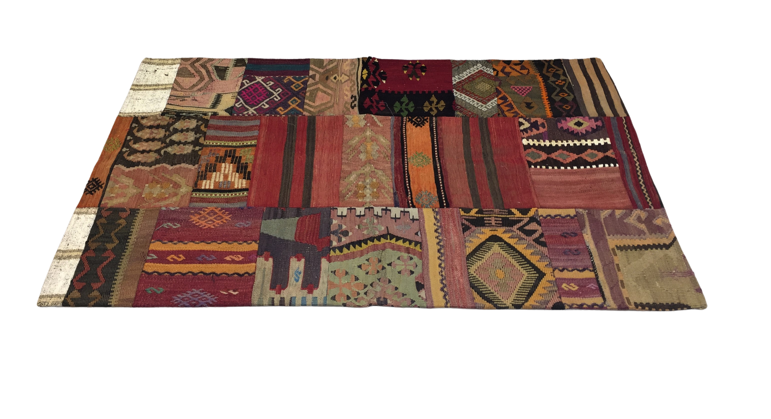 Patchwork Carpet 152 X 97 cm - Alfombras de Estambul -  Turkish Carpets - Alfombras de Estambul