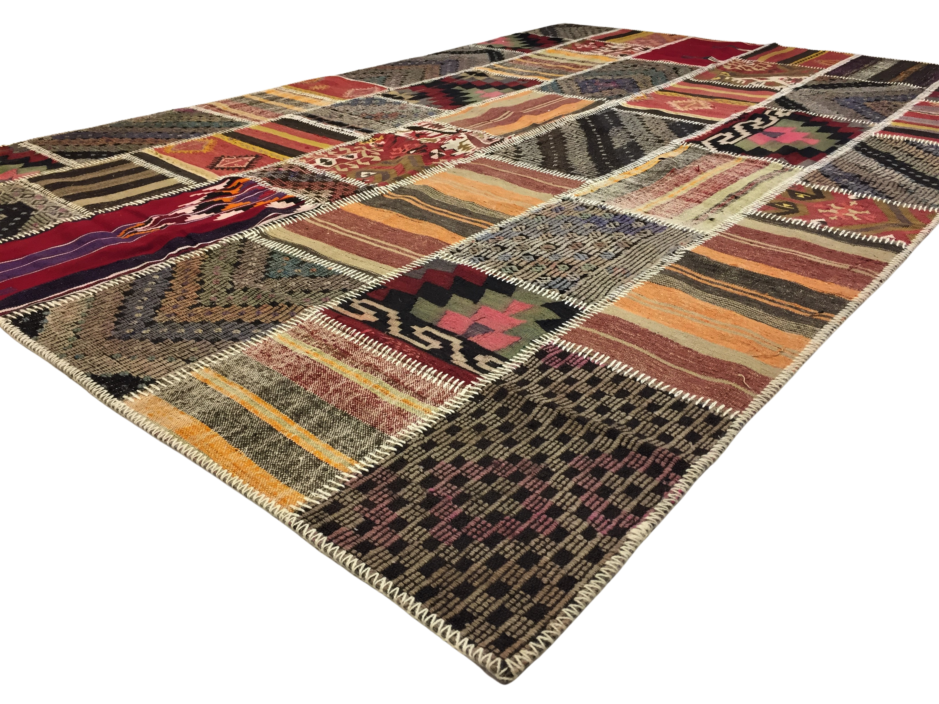 Patchwork Carpet 200 X 300 cm - Alfombras de Estambul -  Turkish Carpets - Alfombras de Estambul