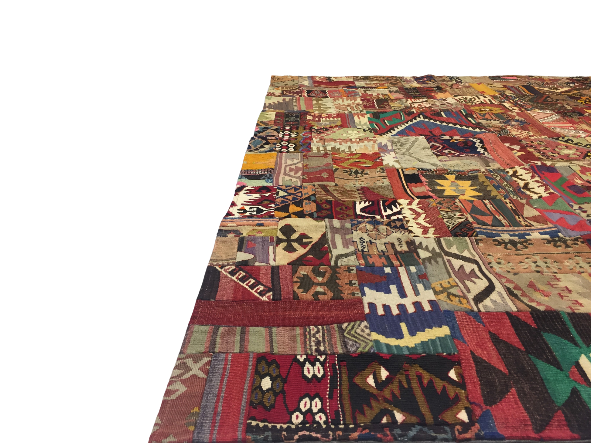 Patchwork Carpet 242 X 175 cm - Alfombras de Estambul -  Turkish Carpets - Alfombras de Estambul