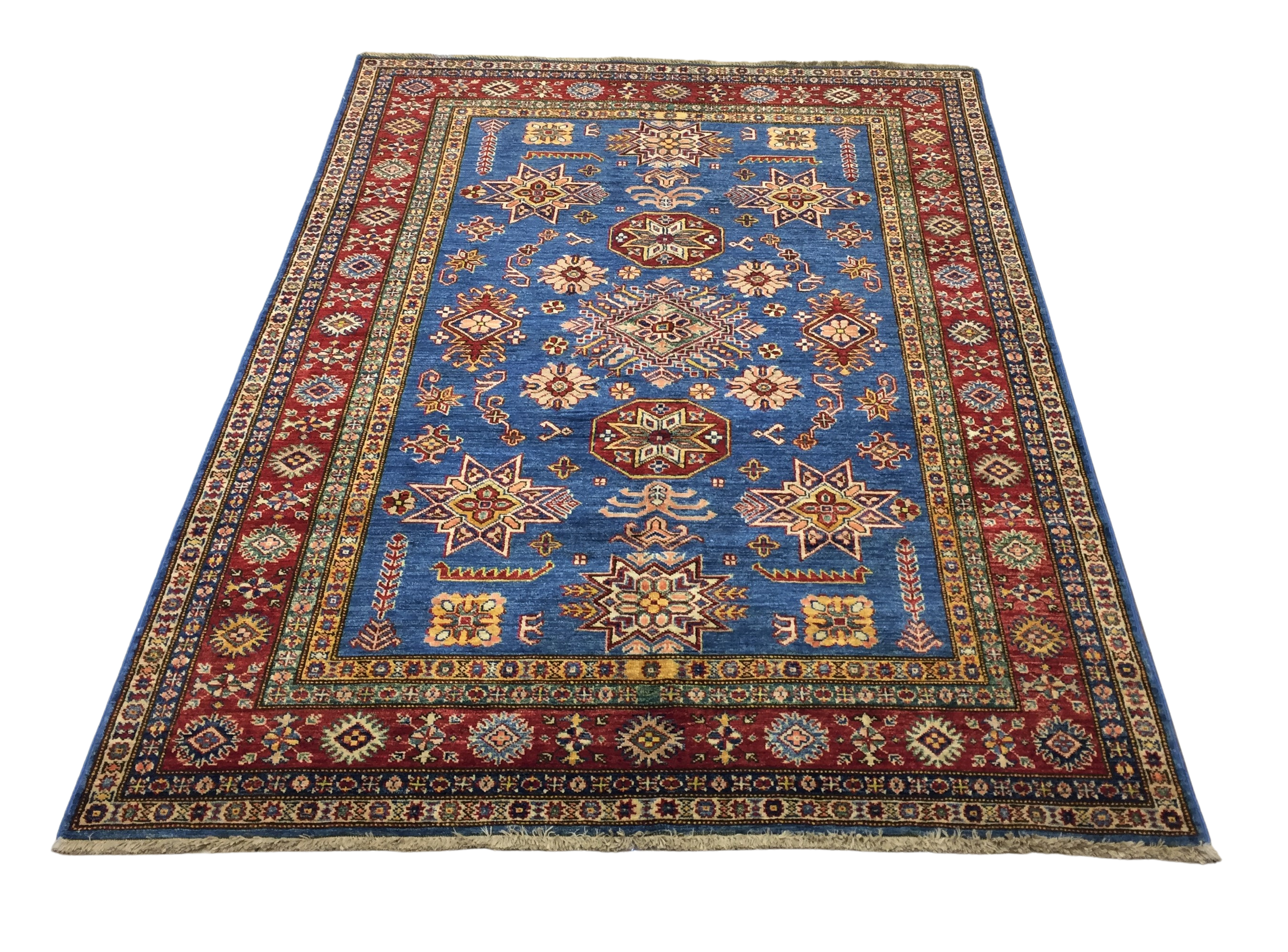 Şirvan Bicolor Carpet 208 X 146 cm - Alfombras de Estambul -  Turkish Carpets - Alfombras de Estambul