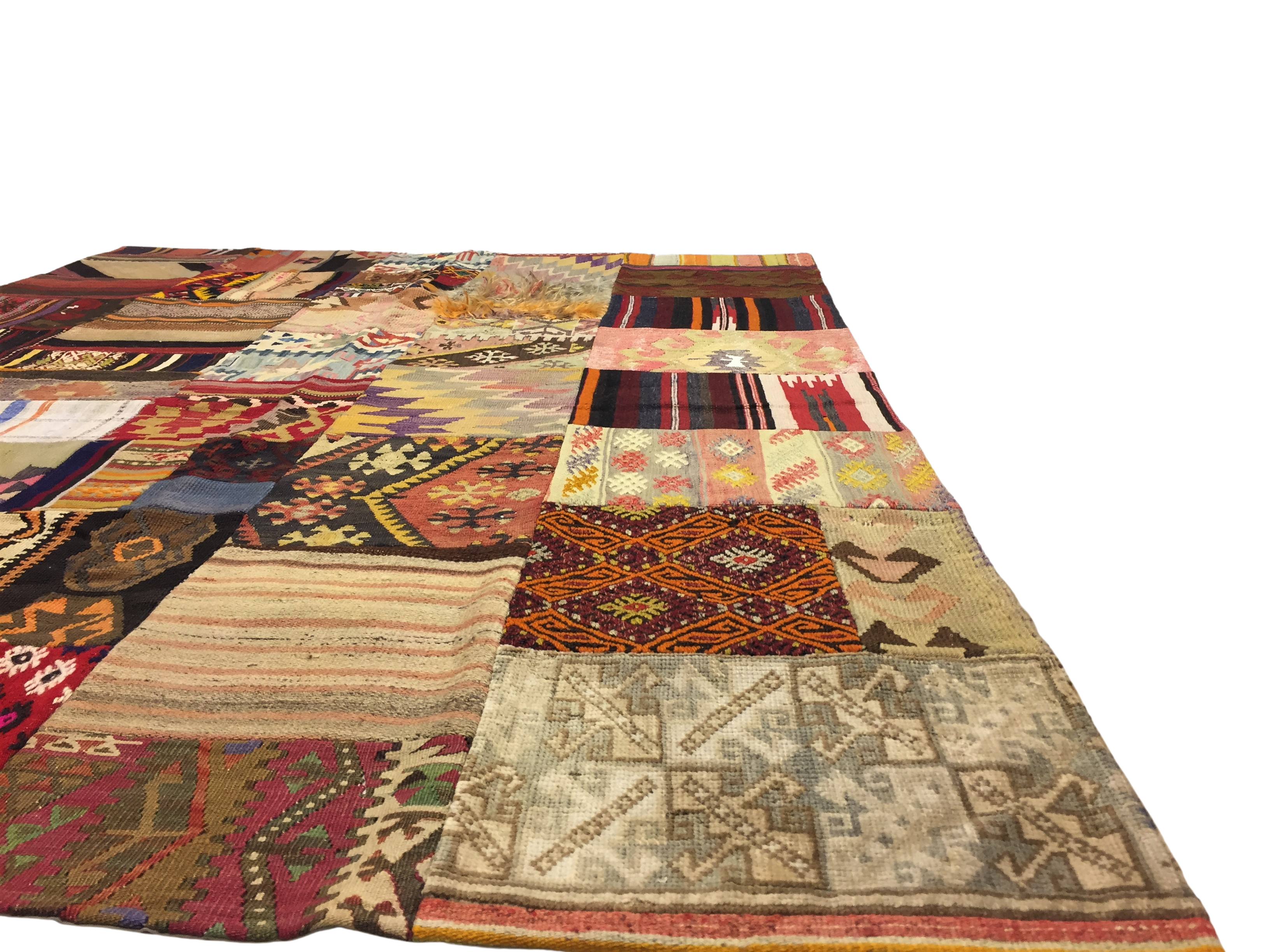 Patchwork Carpet 238 X 184 cm - Alfombras de Estambul -  Turkish Carpets - Alfombras de Estambul