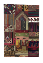 Patchwork Carpet 150 X 101 cm - Alfombras de Estambul -  Turkish Carpets - Alfombras de Estambul
