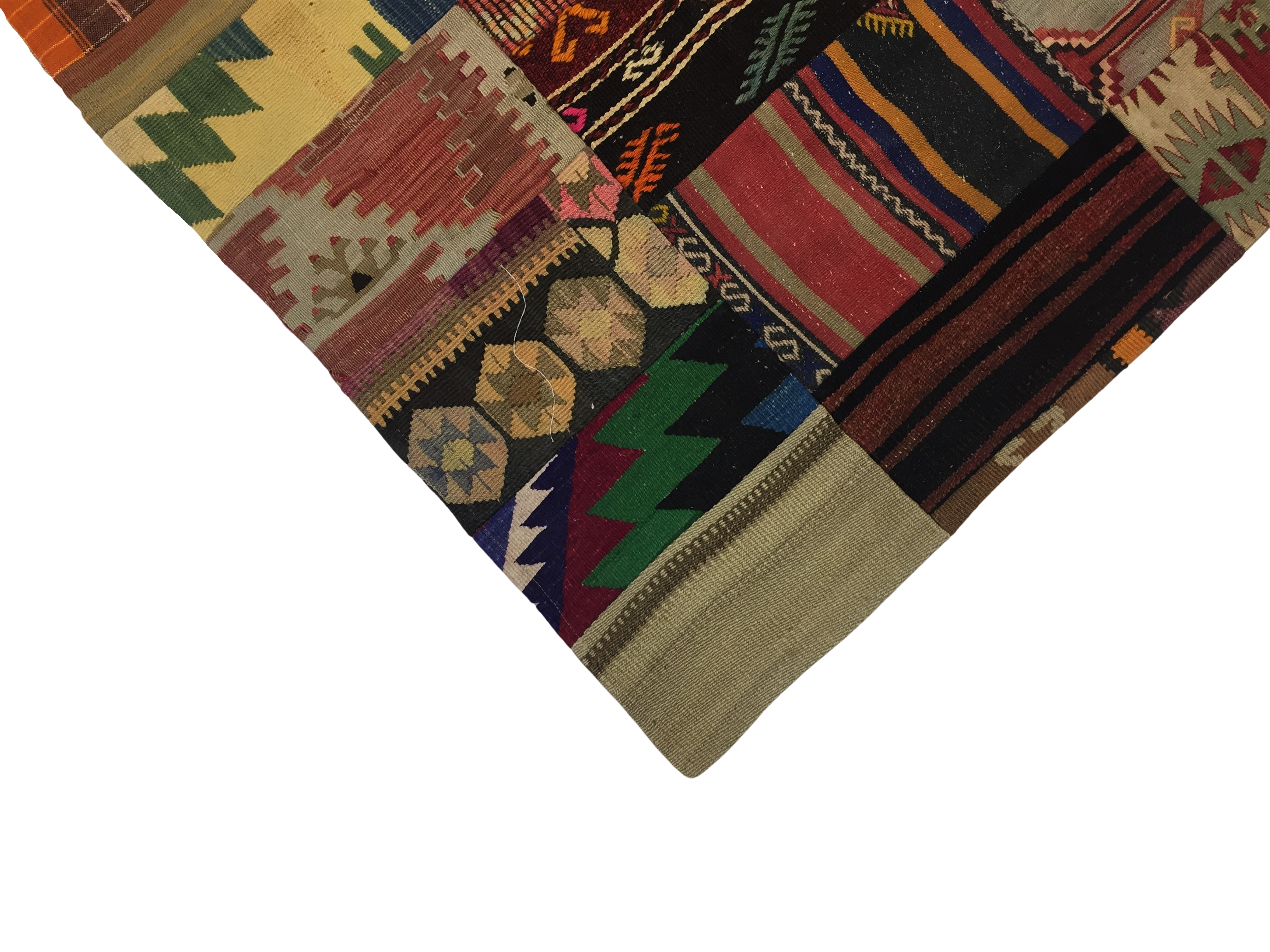 Patchwork Carpet 155 X 99 cm - Alfombras de Estambul -  Turkish Carpets - Alfombras de Estambul