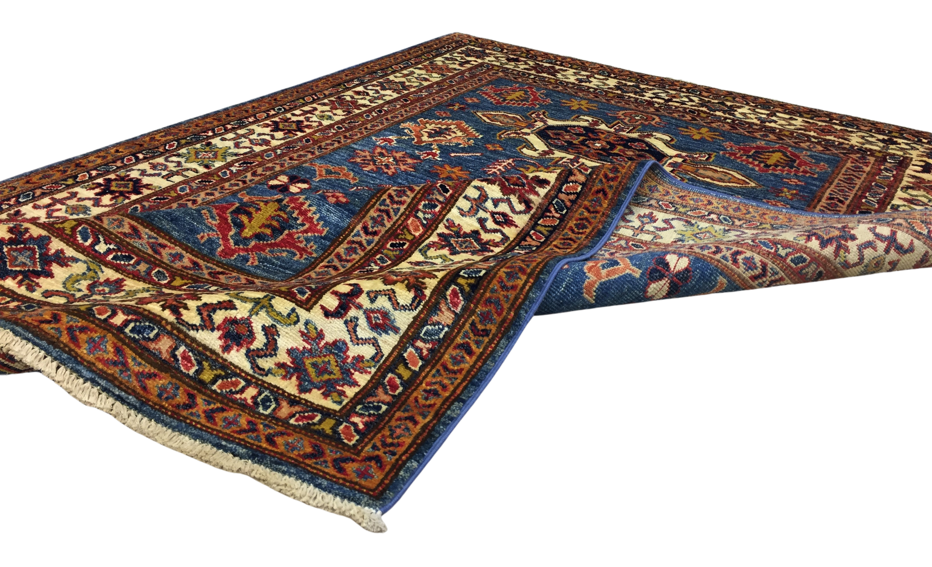 Şirvan Bicolor Carpet 173 X 199 cm - Alfombras de Estambul -  Turkish Carpets - Alfombras de Estambul