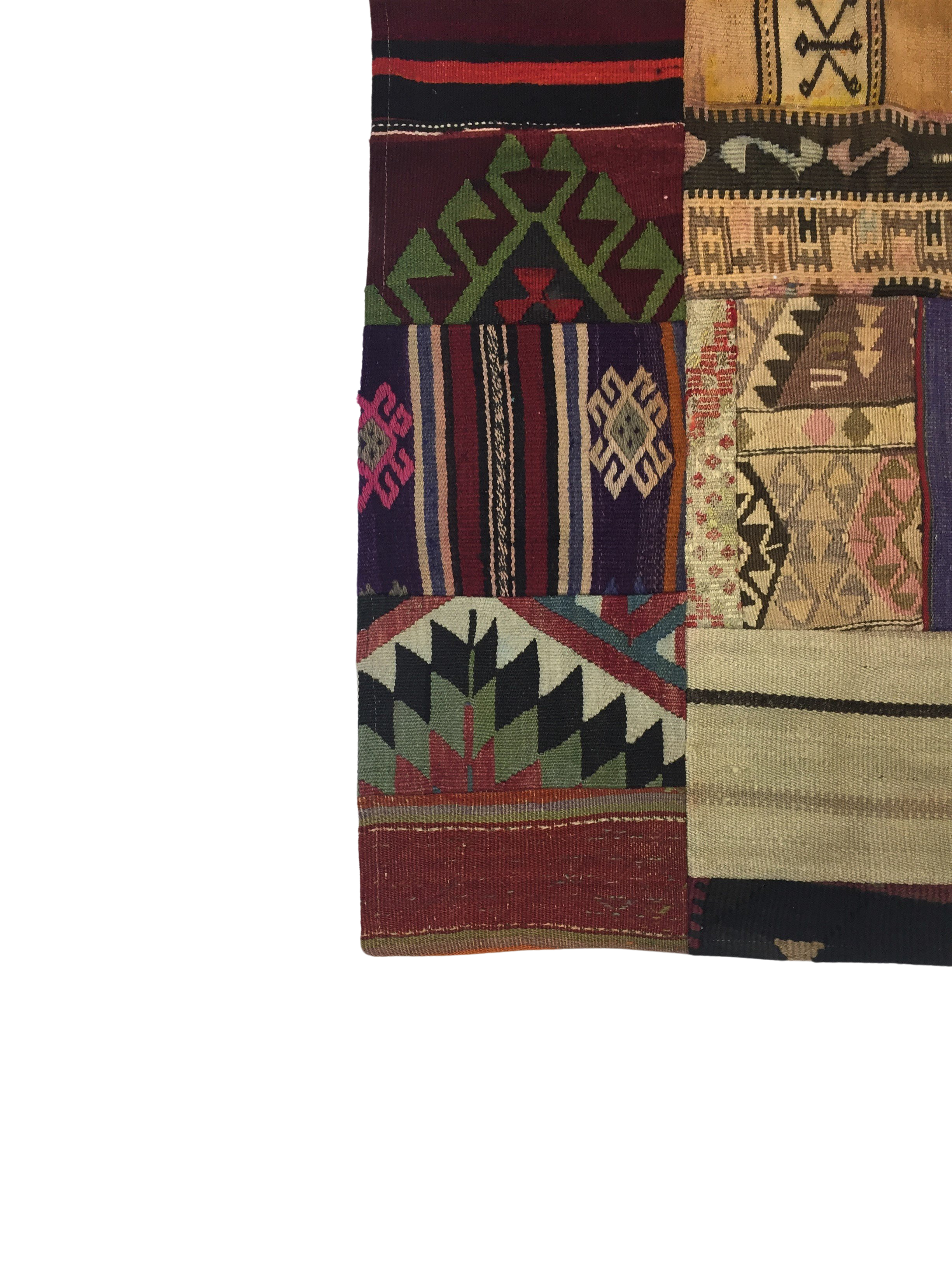 Patchwork Carpet 151 X 97 cm - Alfombras de Estambul -  Turkish Carpets - Alfombras de Estambul