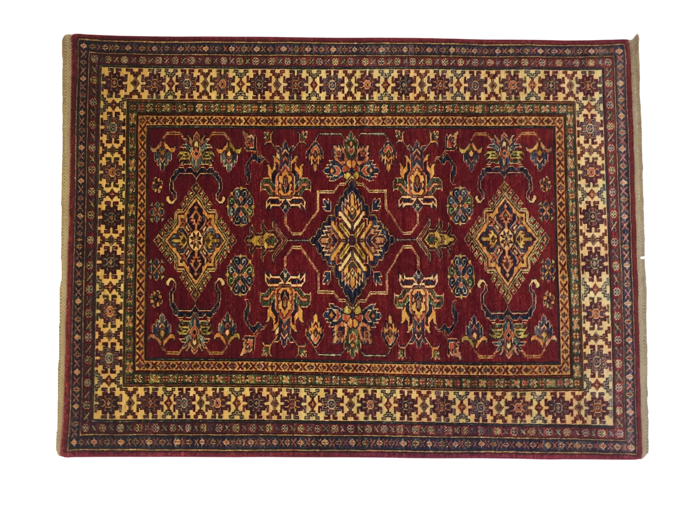 Şirvan Bicolor Carpet 172 X 127 cm - Alfombras de Estambul -  Turkish Carpets - Alfombras de Estambul