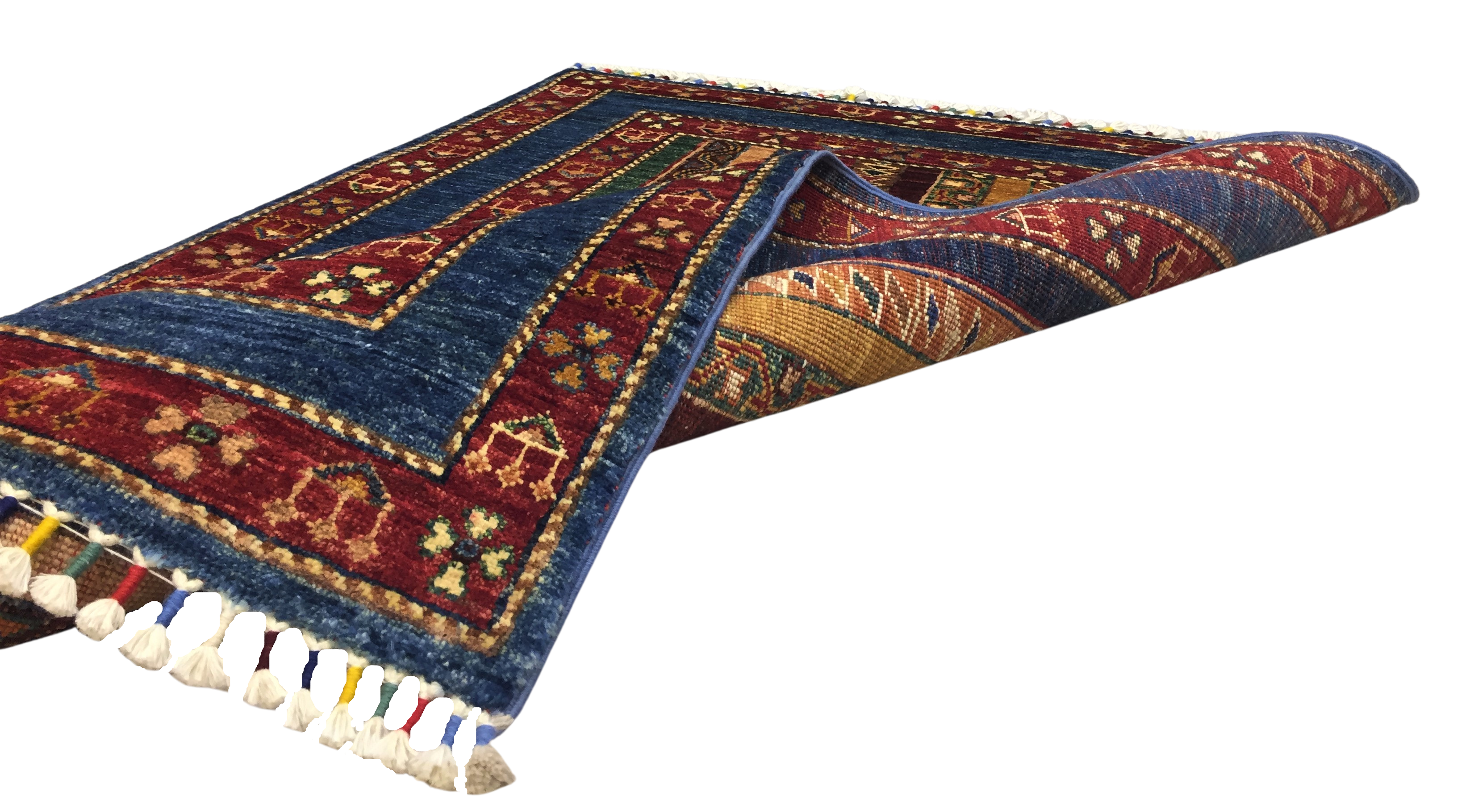 Şirvan Bicolor Carpet 130 X 87 cm - Alfombras de Estambul -  Turkish Carpets - Alfombras de Estambul