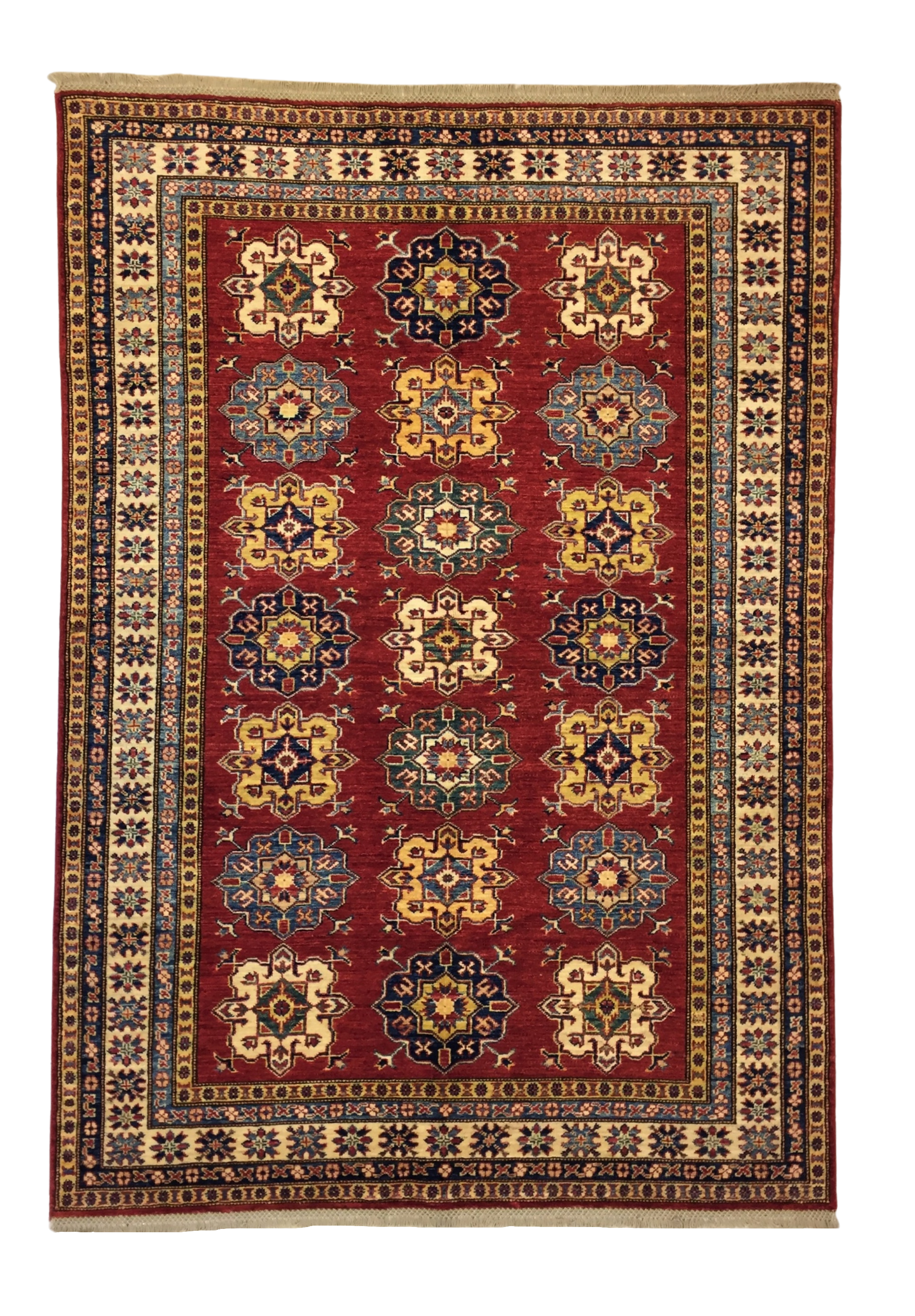 Şirvan Bicolor Carpet 207 X 147 cm - Alfombras de Estambul -  Turkish Carpets - Alfombras de Estambul