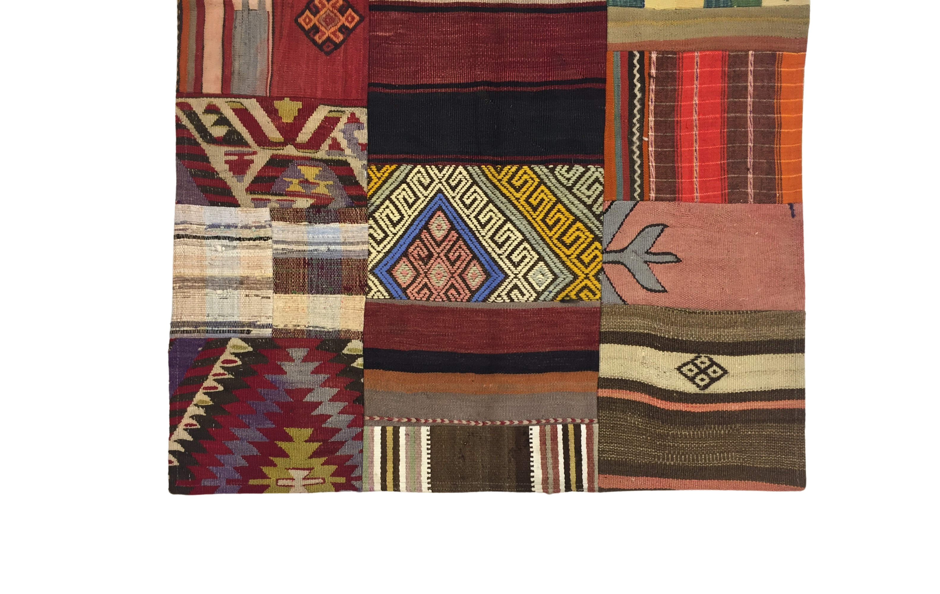 Patchwork Carpet 155 X 99 cm - Alfombras de Estambul -  Turkish Carpets - Alfombras de Estambul