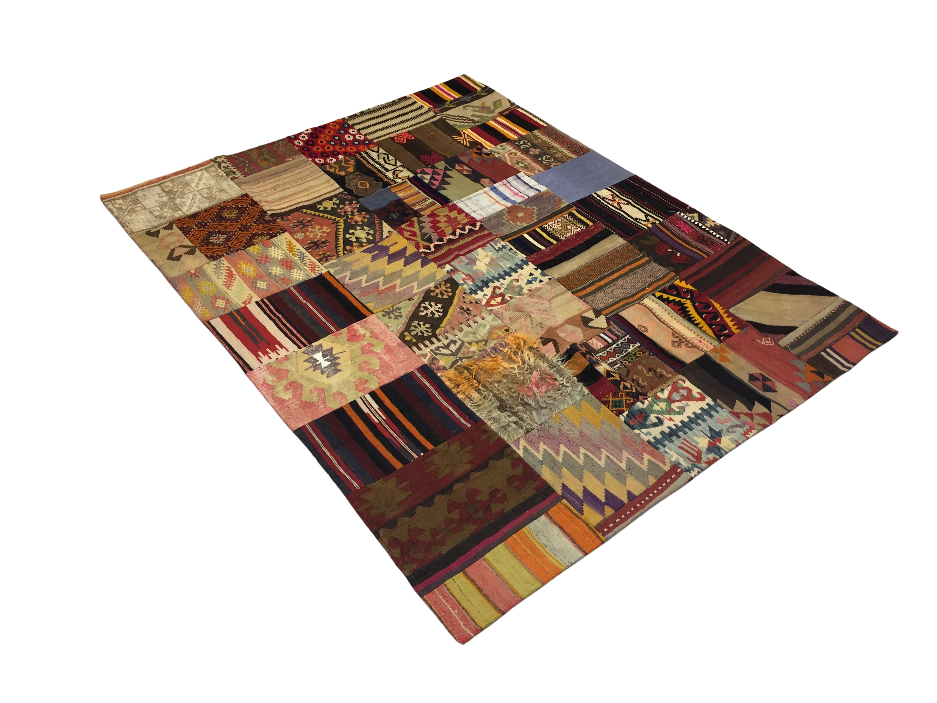 Patchwork Carpet 238 X 184 cm - Alfombras de Estambul -  Turkish Carpets - Alfombras de Estambul