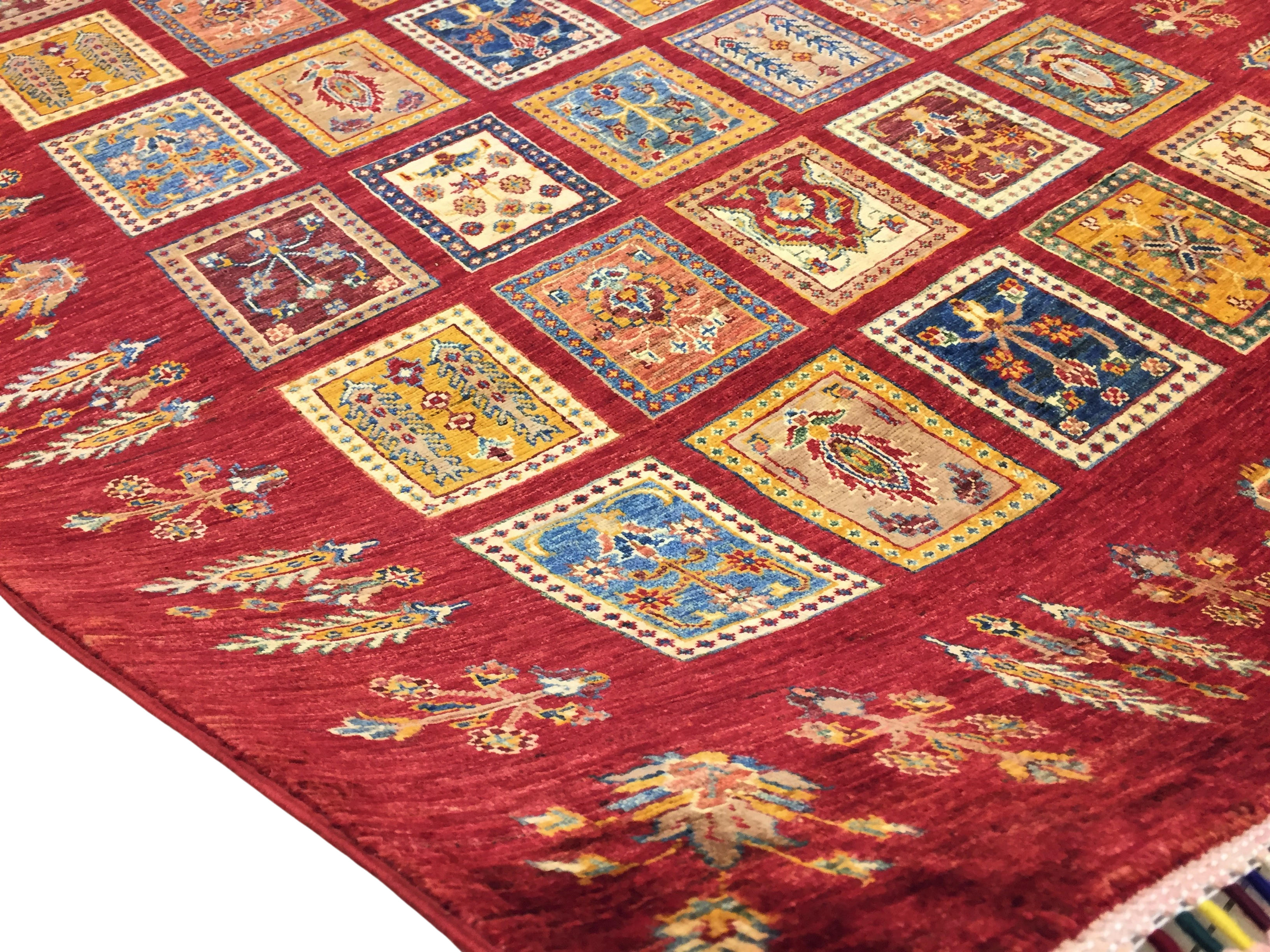 Şirvan Bicolor Carpet 206 X 155 cm - Alfombras de Estambul -  Turkish Carpets - Alfombras de Estambul