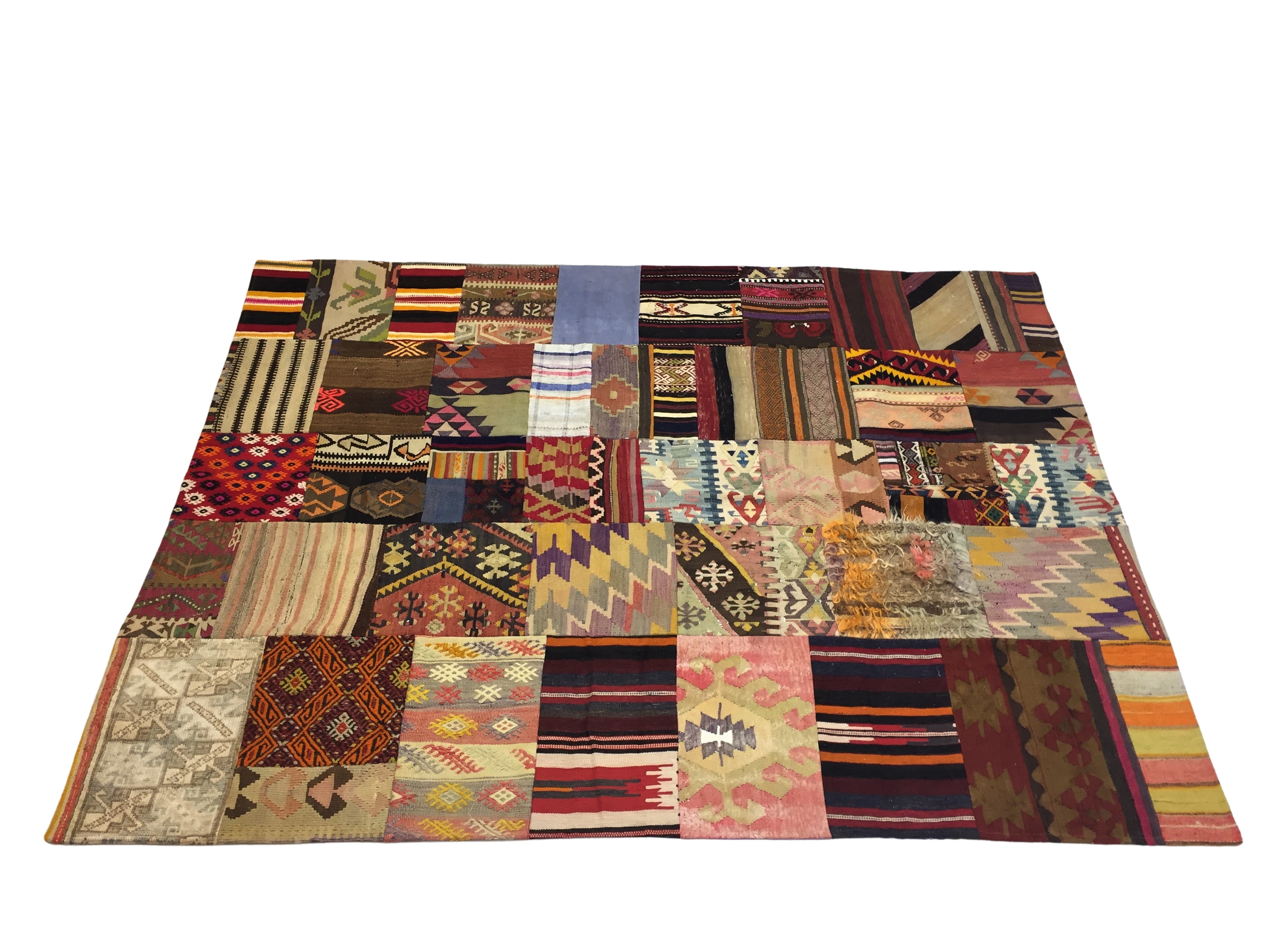 Patchwork Carpet 238 X 184 cm - Alfombras de Estambul -  Turkish Carpets - Alfombras de Estambul