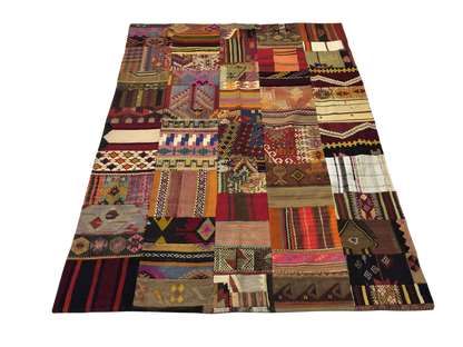 Patchwork Carpet 241 X 175 cm - Alfombras de Estambul -  Turkish Carpets - Alfombras de Estambul