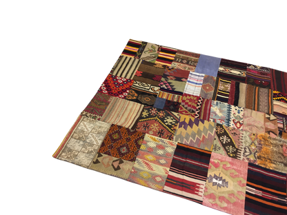 Patchwork Carpet 238 X 184 cm - Alfombras de Estambul -  Turkish Carpets - Alfombras de Estambul