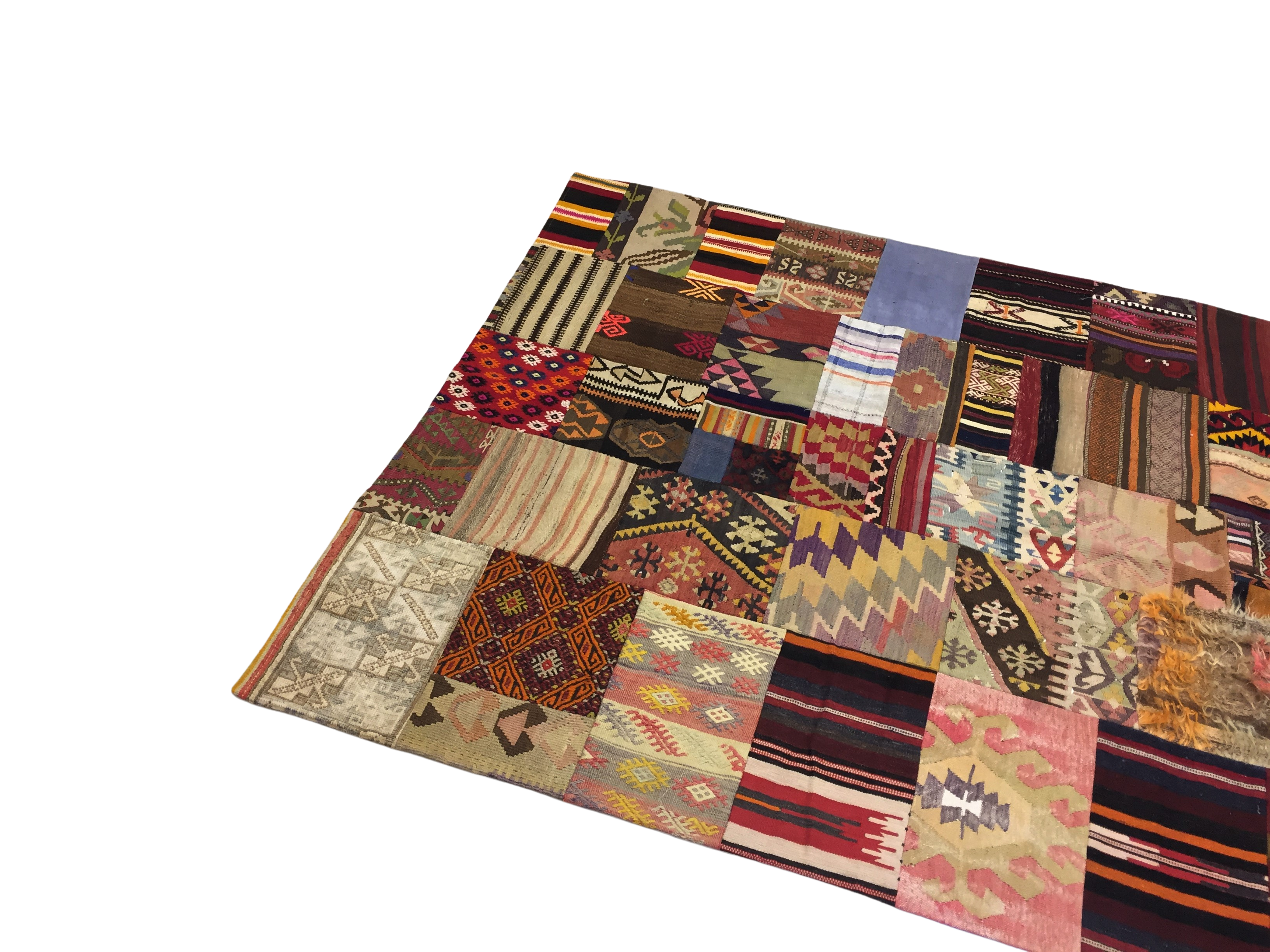 Patchwork Carpet 238 X 184 cm - Alfombras de Estambul -  Turkish Carpets - Alfombras de Estambul