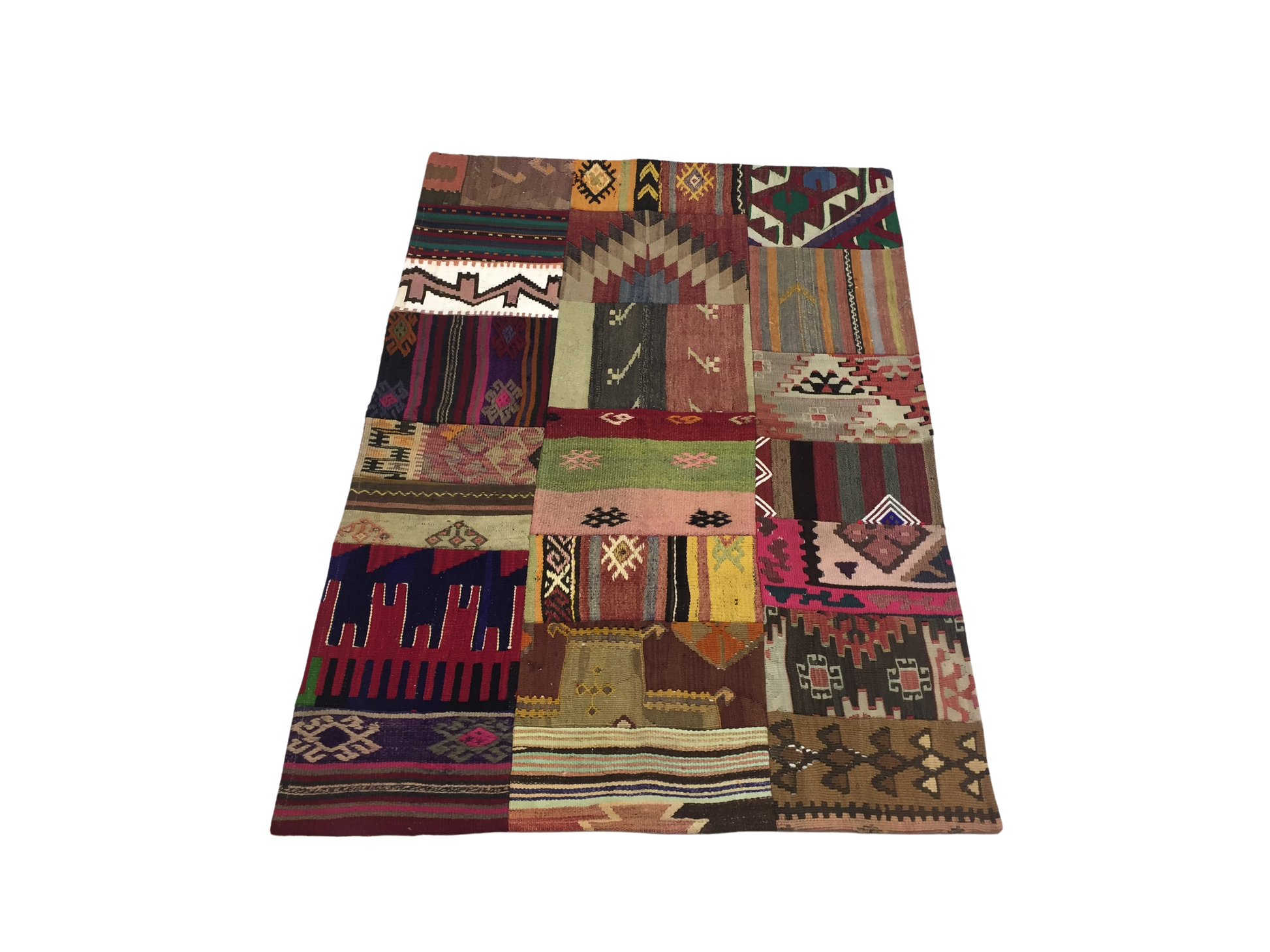 Patchwork Carpet 150 X 101 cm - Alfombras de Estambul -  Turkish Carpets - Alfombras de Estambul