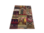 Patchwork Carpet 150 X 101 cm - Alfombras de Estambul -  Turkish Carpets - Alfombras de Estambul