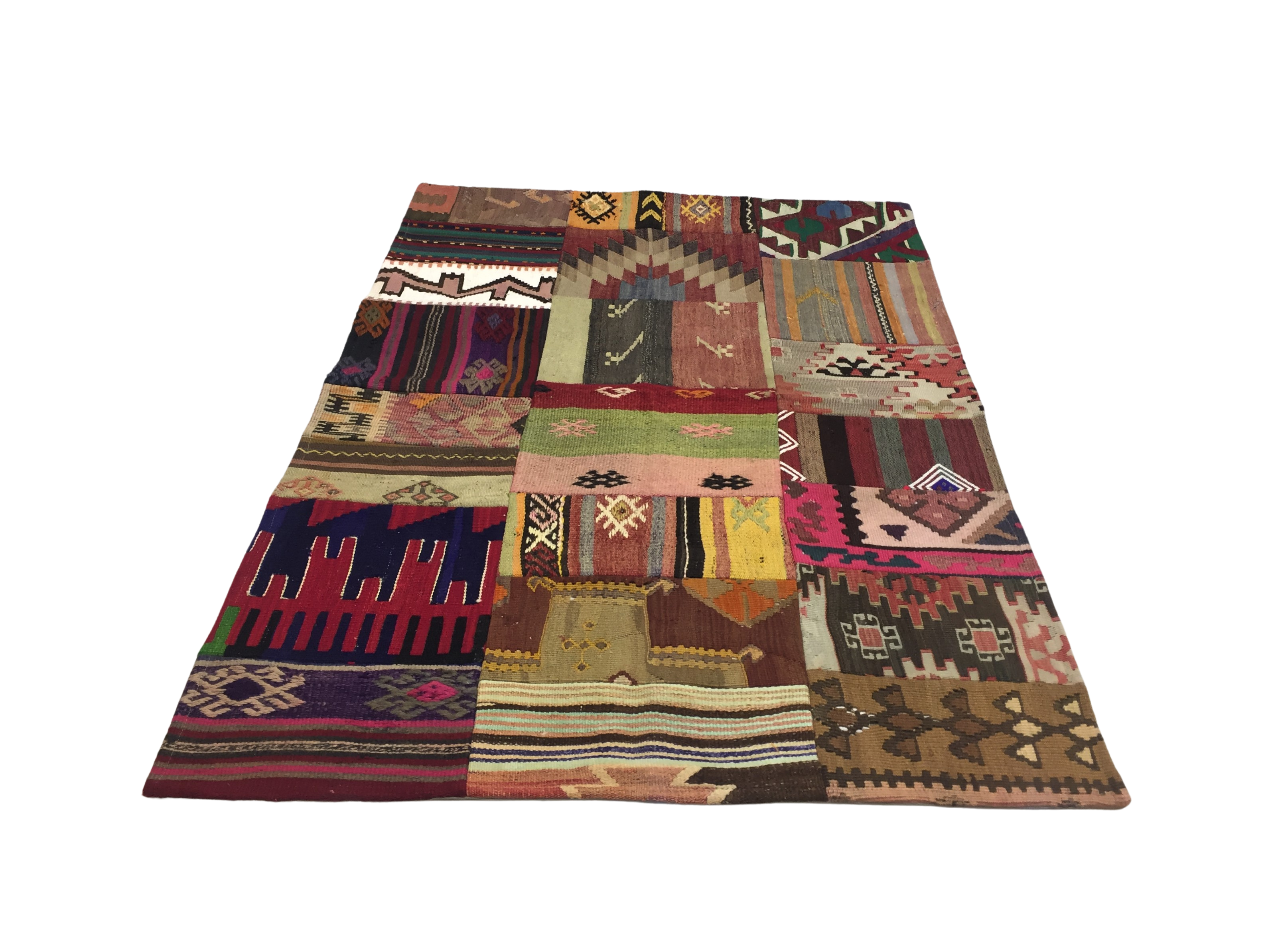 Patchwork Carpet 150 X 101 cm - Alfombras de Estambul -  Turkish Carpets - Alfombras de Estambul