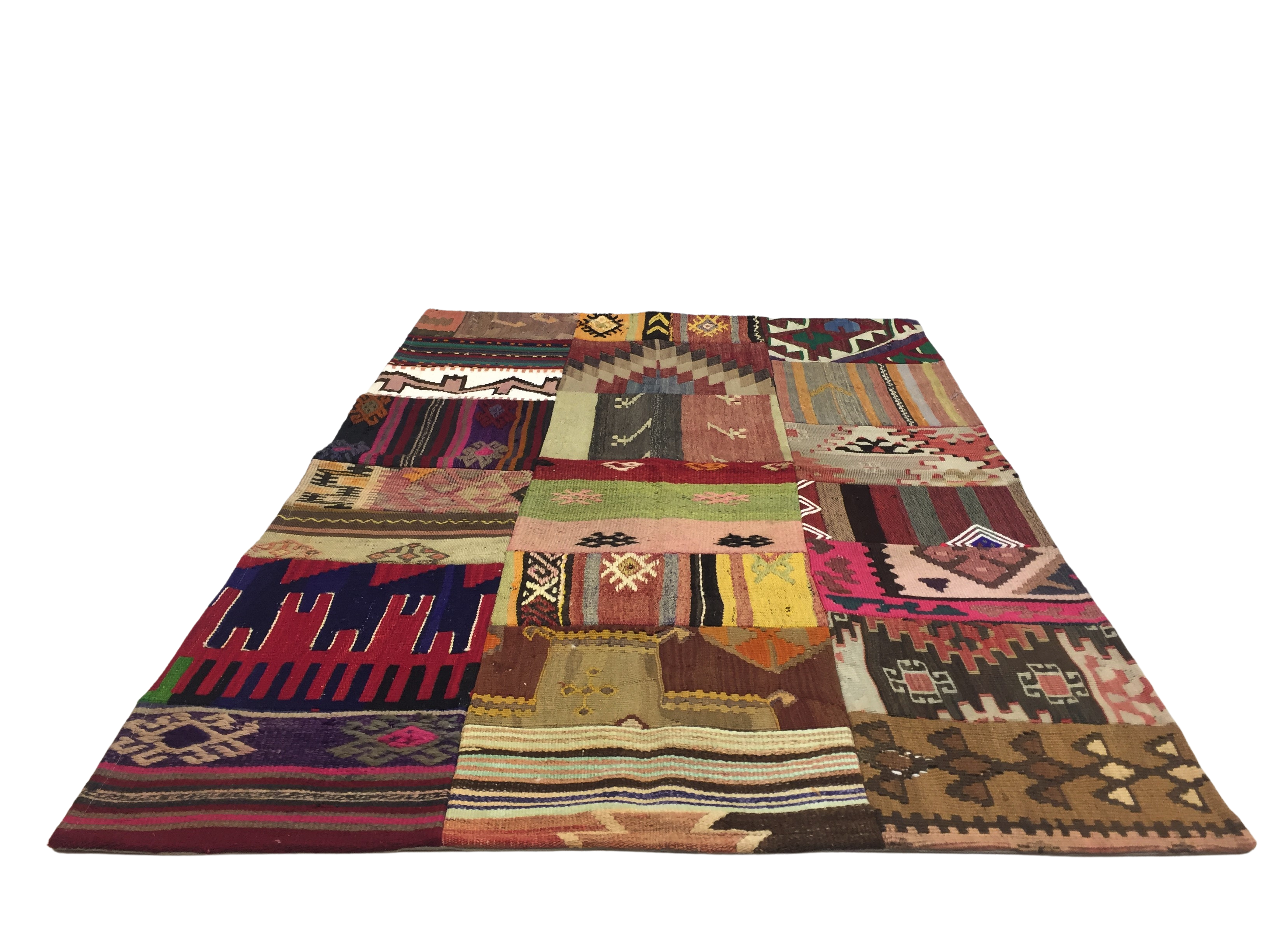 Patchwork Carpet 150 X 101 cm - Alfombras de Estambul -  Turkish Carpets - Alfombras de Estambul