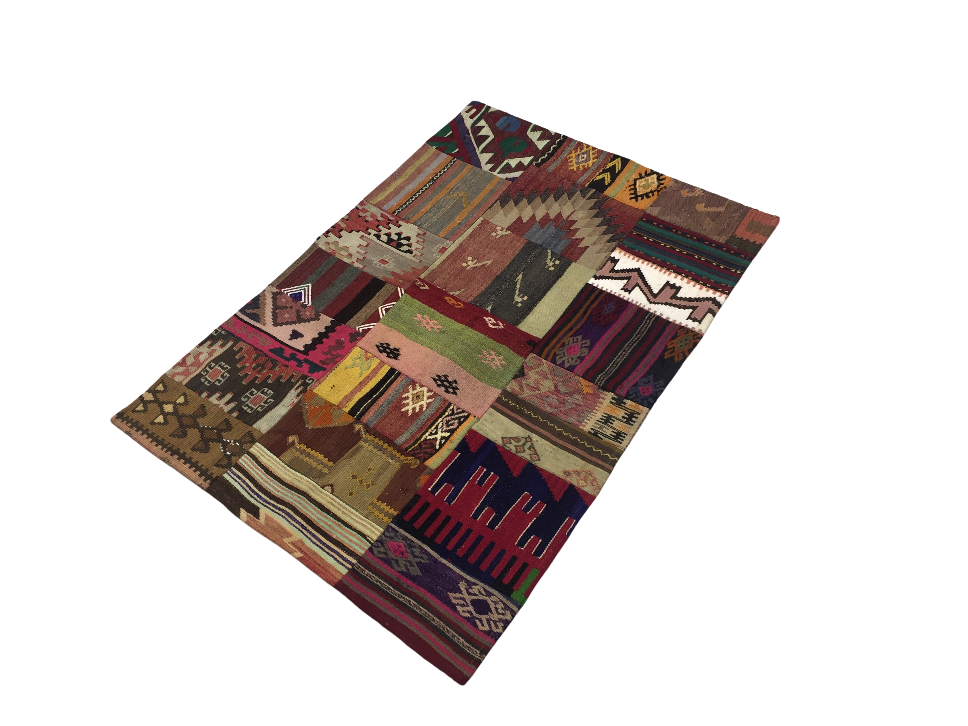 Patchwork Carpet 150 X 101 cm - Alfombras de Estambul -  Turkish Carpets - Alfombras de Estambul