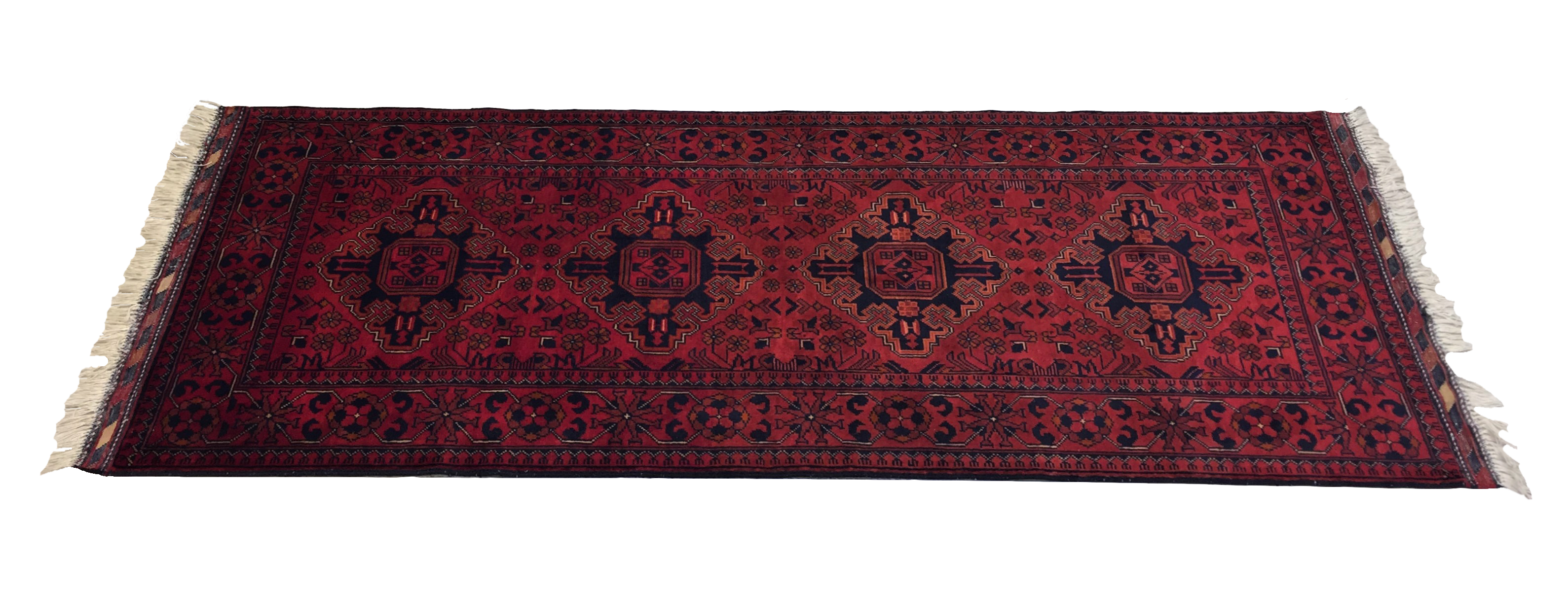Kunduz Bicolor Carpet 189 X 77 cm - Alfombras de Estambul -  Turkish Carpets - Alfombras de Estambul