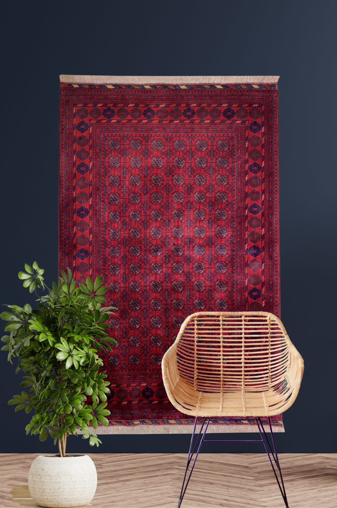 %100 Handmade Bilicik Carpet 148 x 103 cm