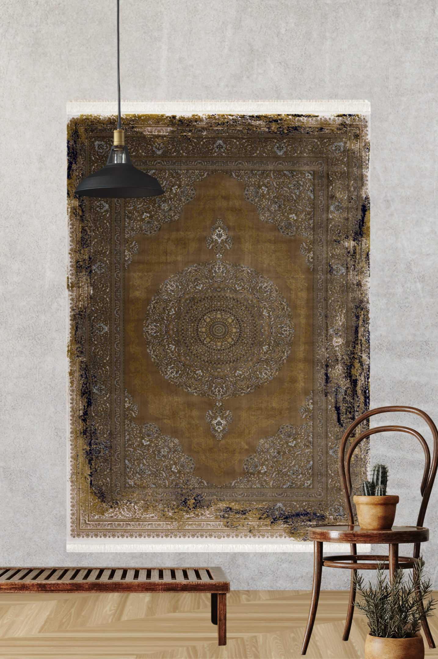 Alfombra Seda Clásica 353A