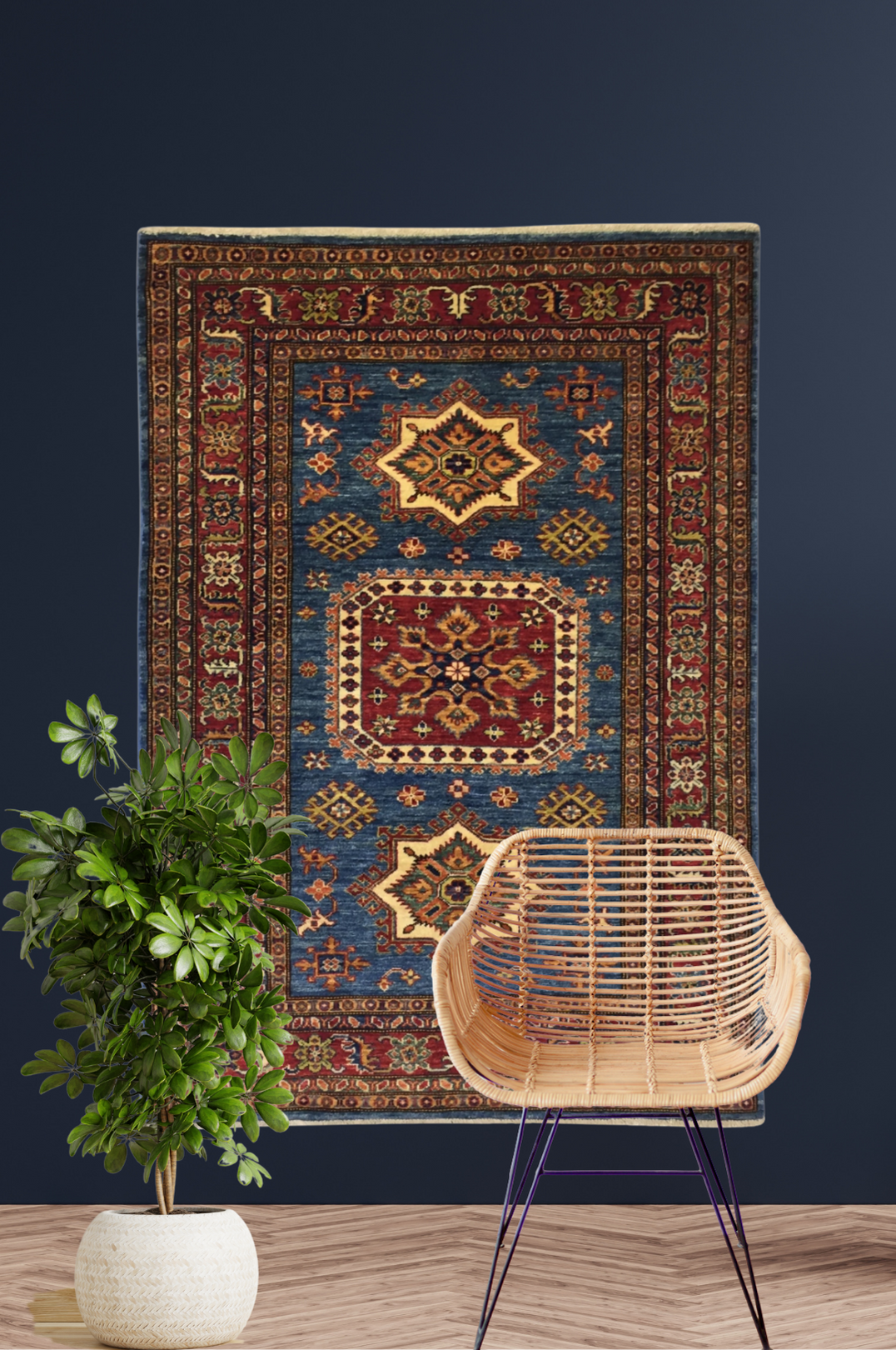 Şirvan Bicolor Carpet 175 X 122 cm - Alfombras de Estambul -  Şirvan - Alfombras de Estambul