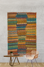 Handmade Turkish Kilim 194 X 158 cm - Alfombras de Estambul -  Kilim - Alfombras de Estambul