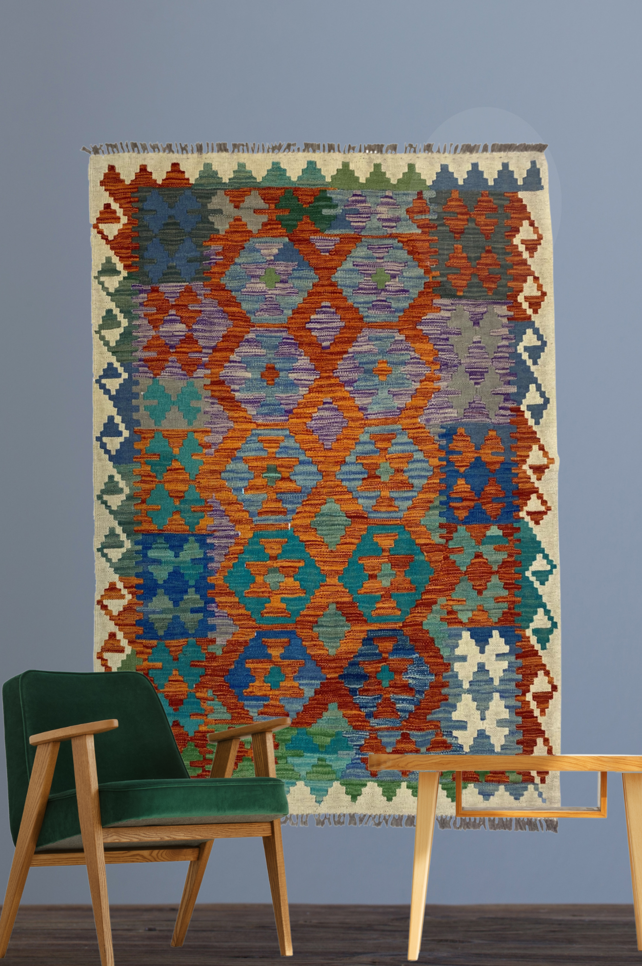 Handmade Turkish Kilim 173 X 120 cm - Alfombras de Estambul -  Kilim - Alfombras de Estambul