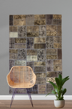 Patchwork Carpet 191 X 140 cm - Alfombras de Estambul -  Patchwork - Alfombras de Estambul