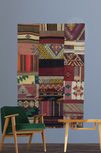 Patchwork Carpet 155 X 99 cm - Alfombras de Estambul -  Patchwork - Alfombras de Estambul
