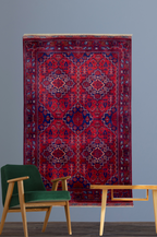 %100 Handmade Bilicik Carpet 148 x 100 cm