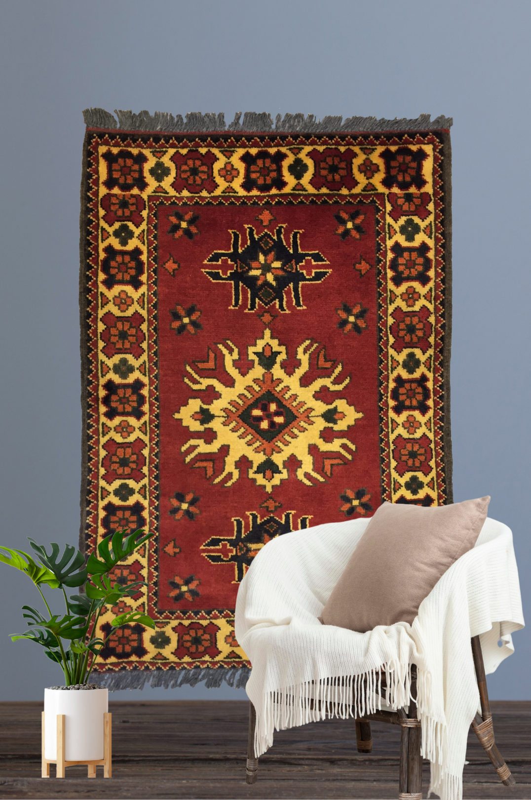 Kargai Carpet  90 X 60 cm - Alfombras de Estambul -  Kargai - Alfombras de Estambul