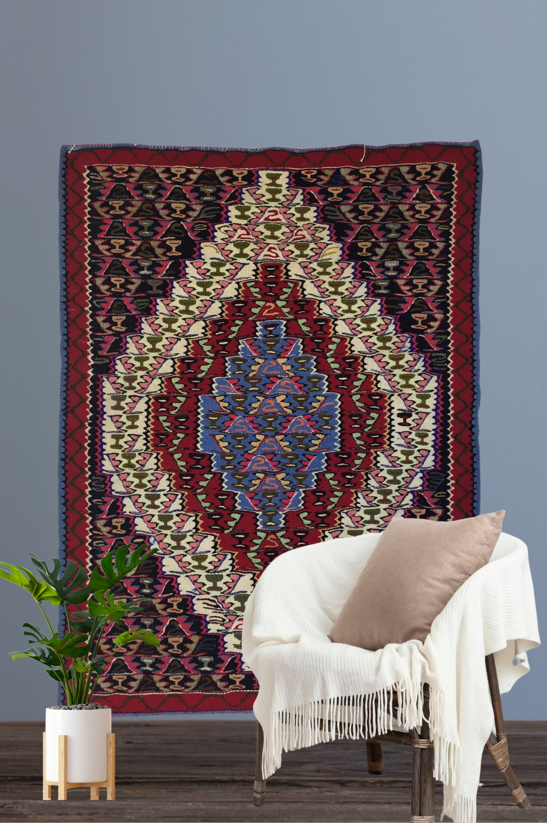 Handmade Sene Kilim S7 - Alfombras de Estambul -  Kilim - Alfombras de Estambul