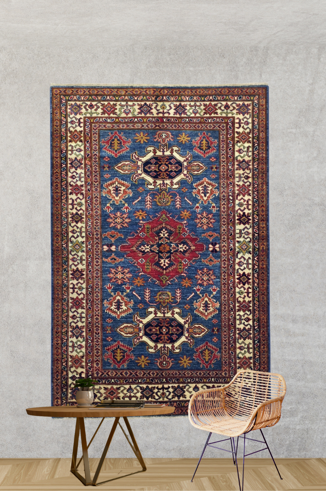 Şirvan Bicolor Carpet 175 X 124 cm - Alfombras de Estambul -  Şirvan - Alfombras de Estambul