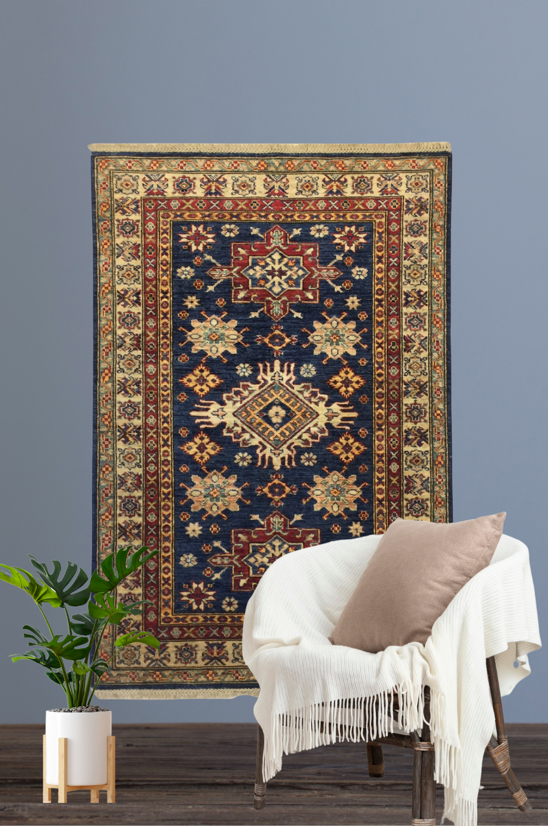 Şirvan Bicolor Carpet 146 X 99 cm - Alfombras de Estambul -  Şirvan - Alfombras de Estambul