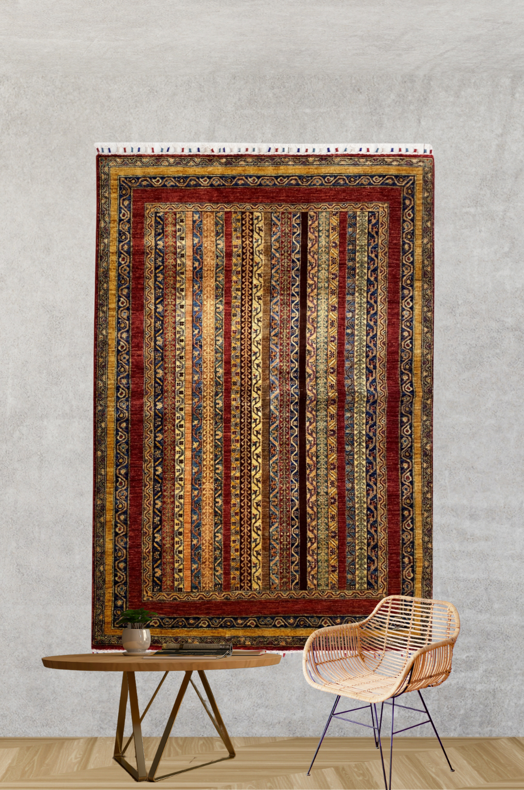 Alfombra Şirvan Bicolor 206 x 150 cm