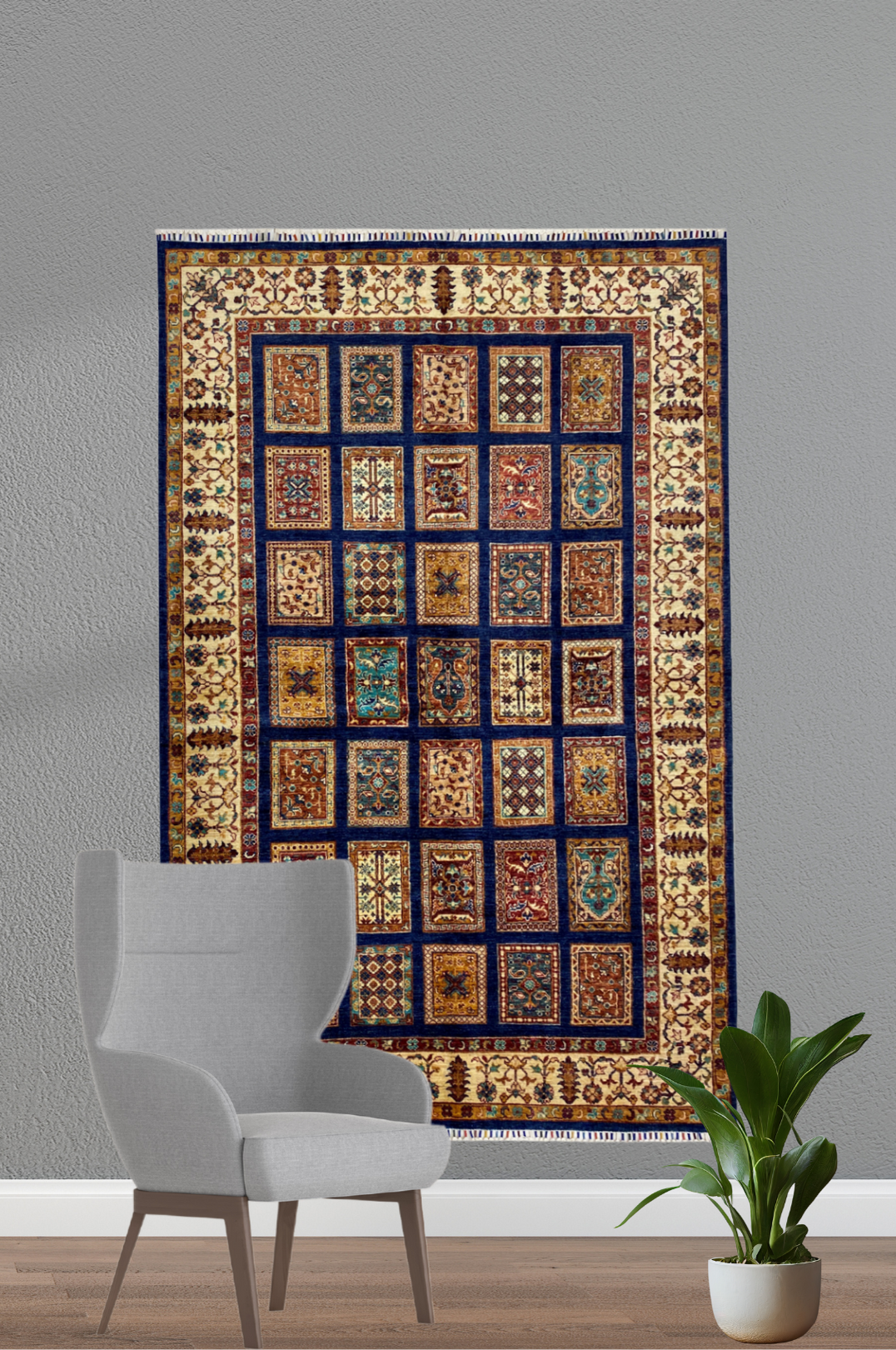 Alfombra Şirvan Bicolor 250 x 175 cm