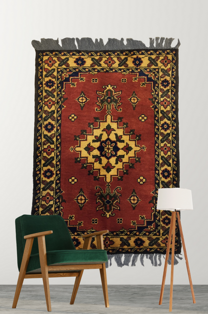 Kargai Carpet  89 X 61 cm - Alfombras de Estambul -  Kargai - Alfombras de Estambul