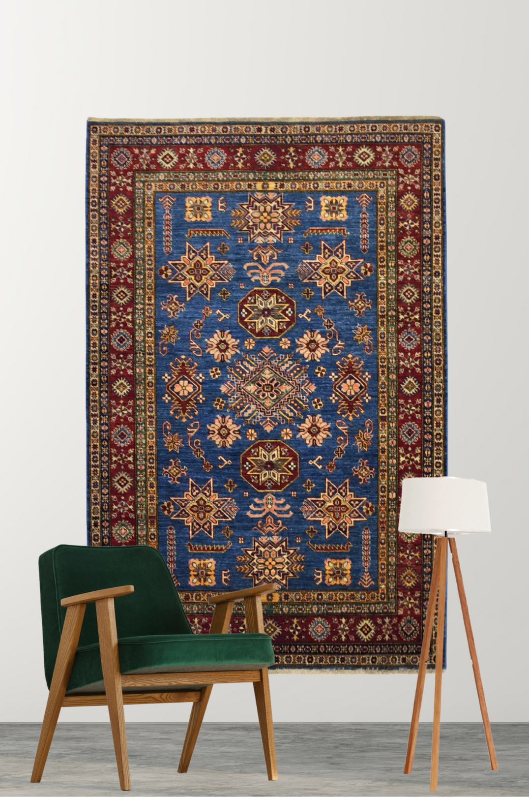 Şirvan Bicolor Carpet 208 X 146 cm - Alfombras de Estambul -  Şirvan - Alfombras de Estambul
