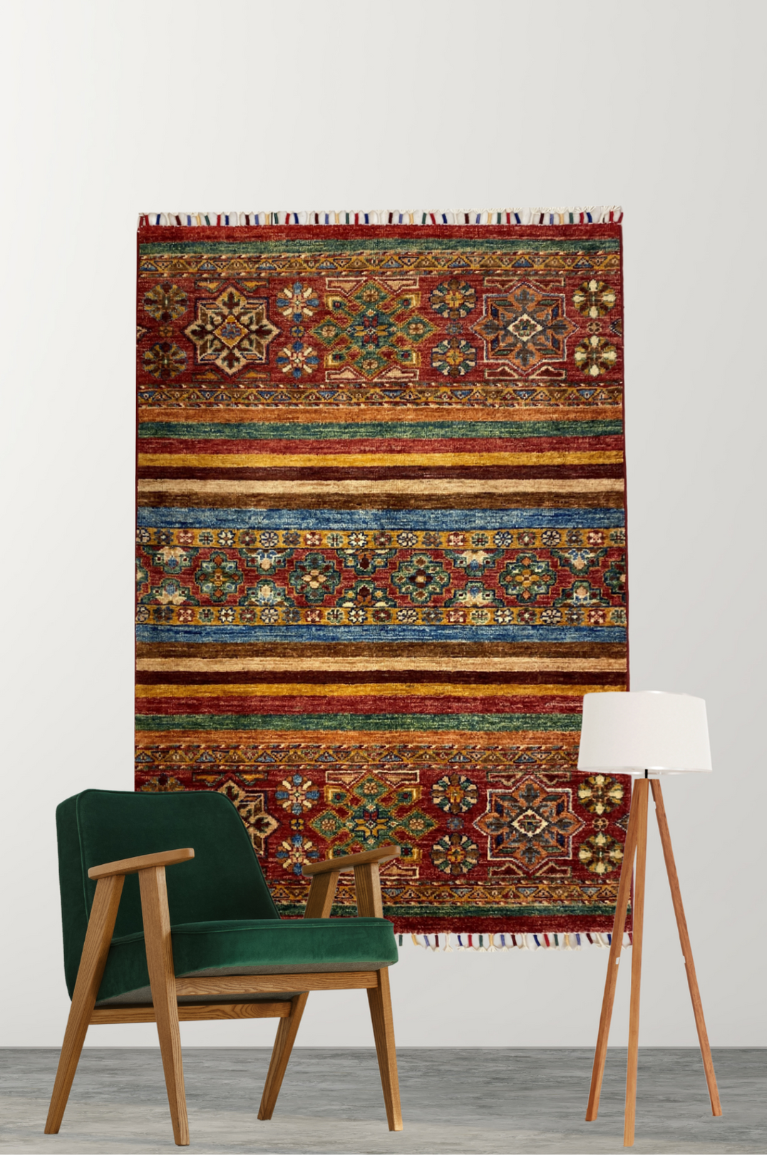 Alfombra Şirvan Bicolor 124 x 87 cm