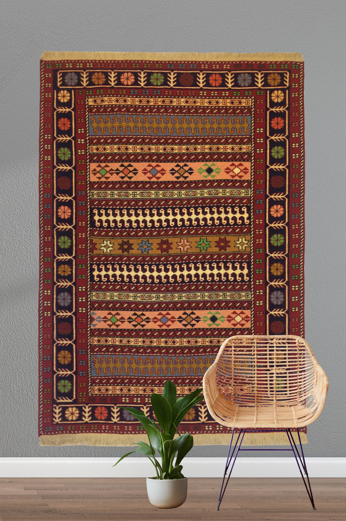 Rahrah 112 X 150 cm - Alfombras de Estambul -  Rahrah - Alfombras de Estambul