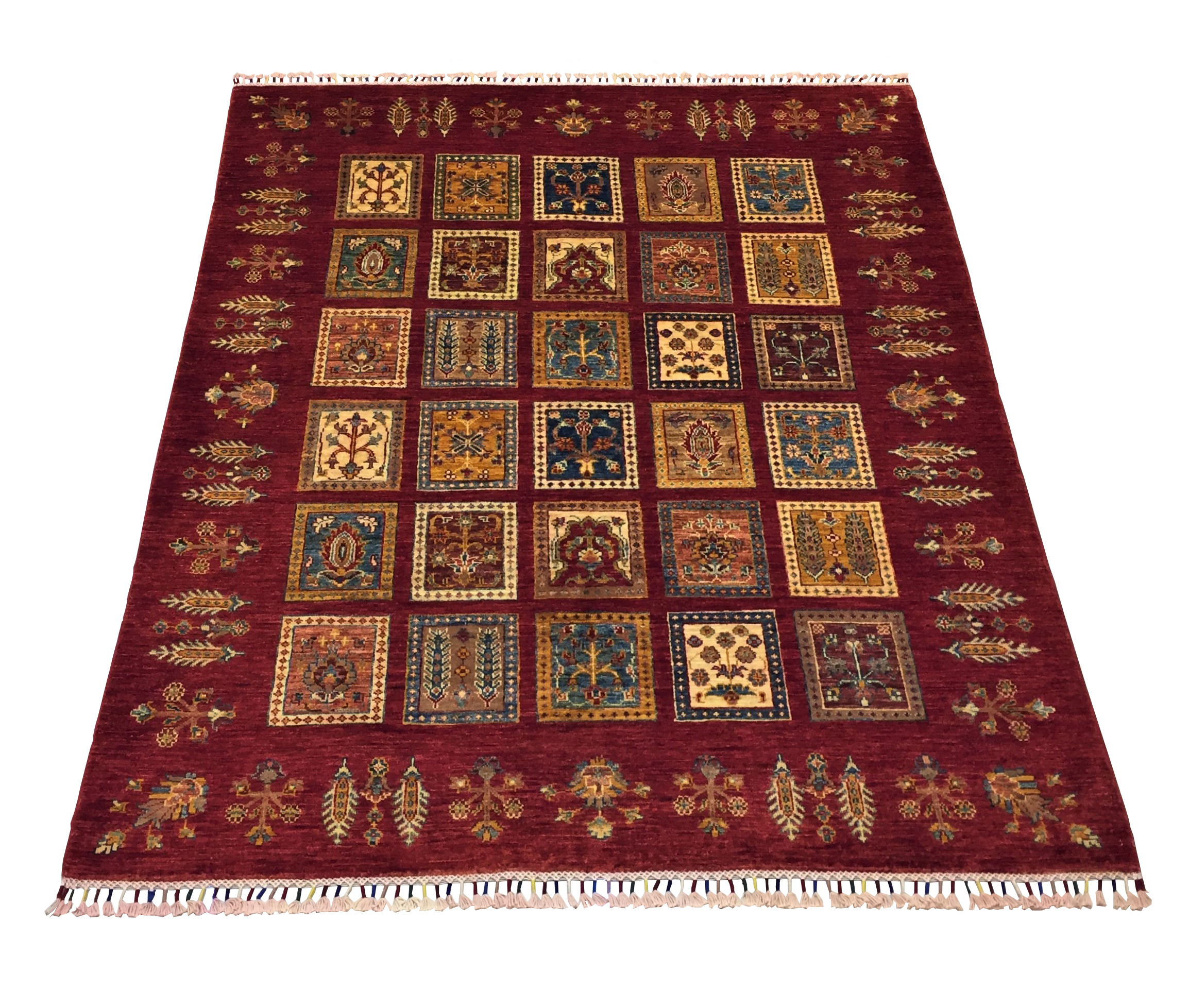 Şirvan Bicolor Carpet 206 X 155 cm - Alfombras de Estambul -  Turkish Carpets - Alfombras de Estambul