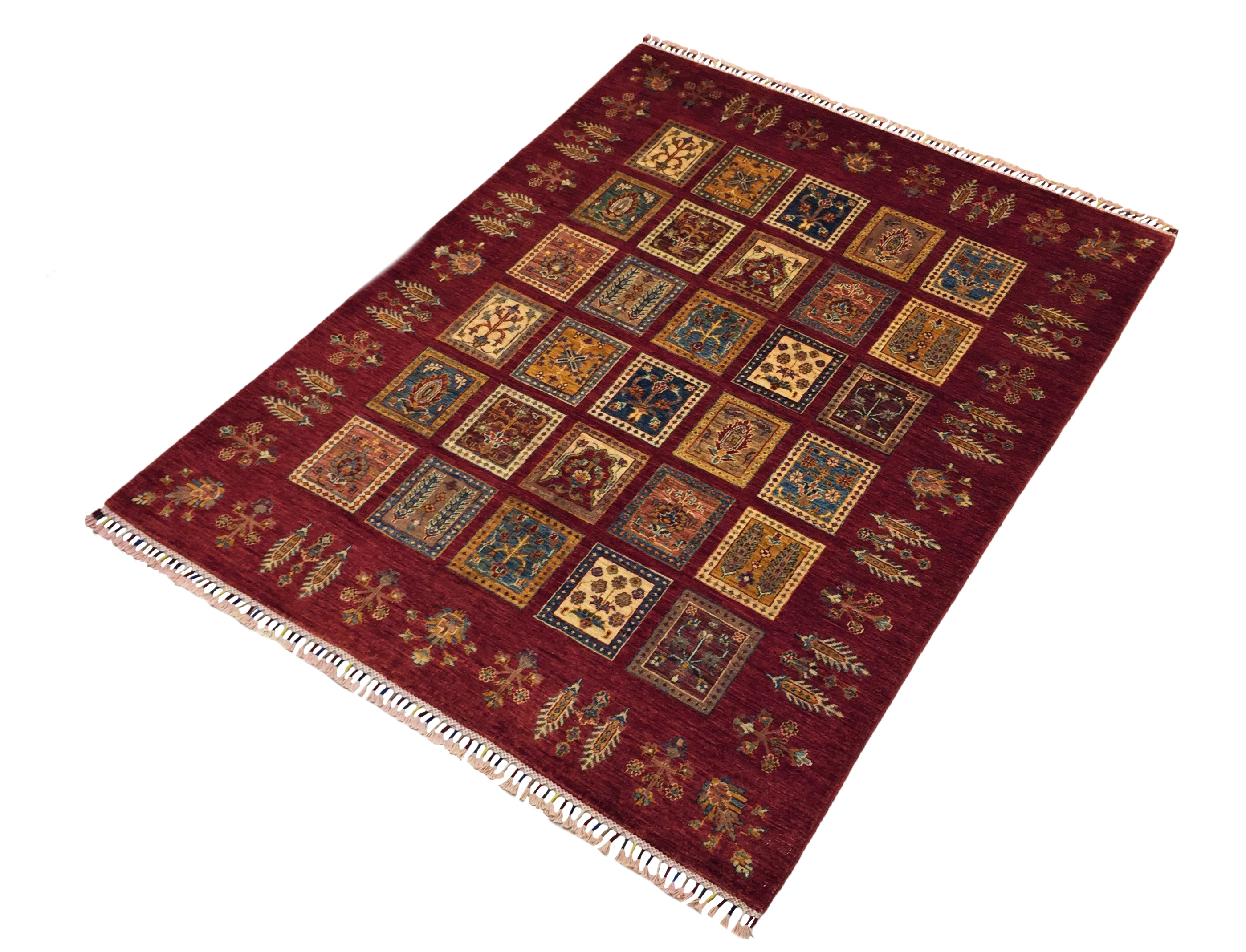 Şirvan Bicolor Carpet 206 X 155 cm - Alfombras de Estambul -  Turkish Carpets - Alfombras de Estambul