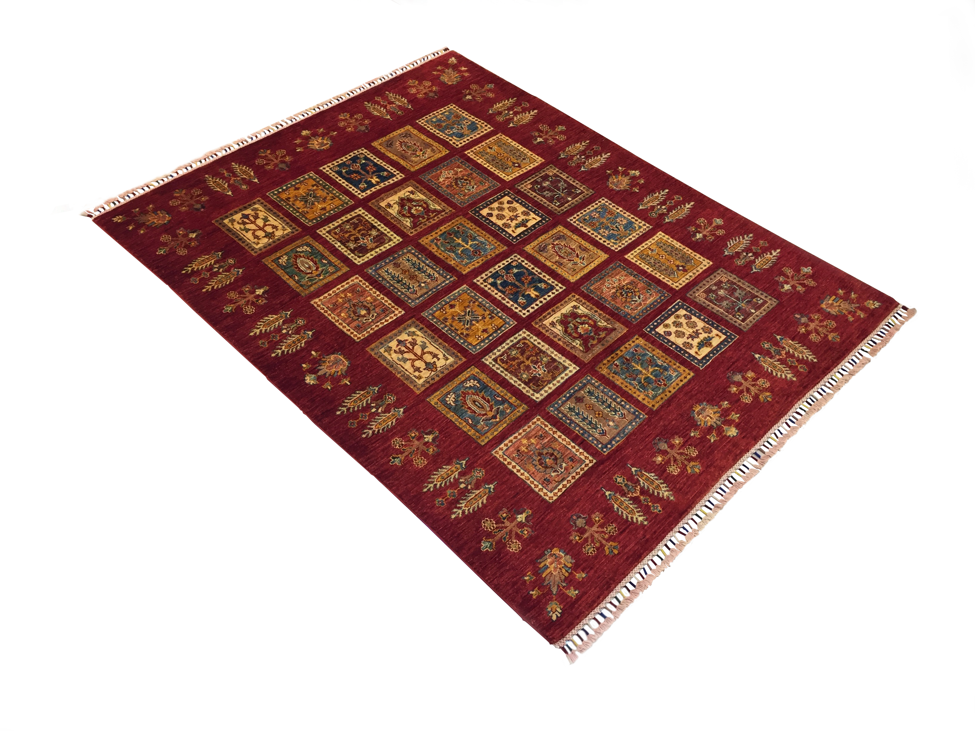 Şirvan Bicolor Carpet 206 X 155 cm - Alfombras de Estambul -  Turkish Carpets - Alfombras de Estambul