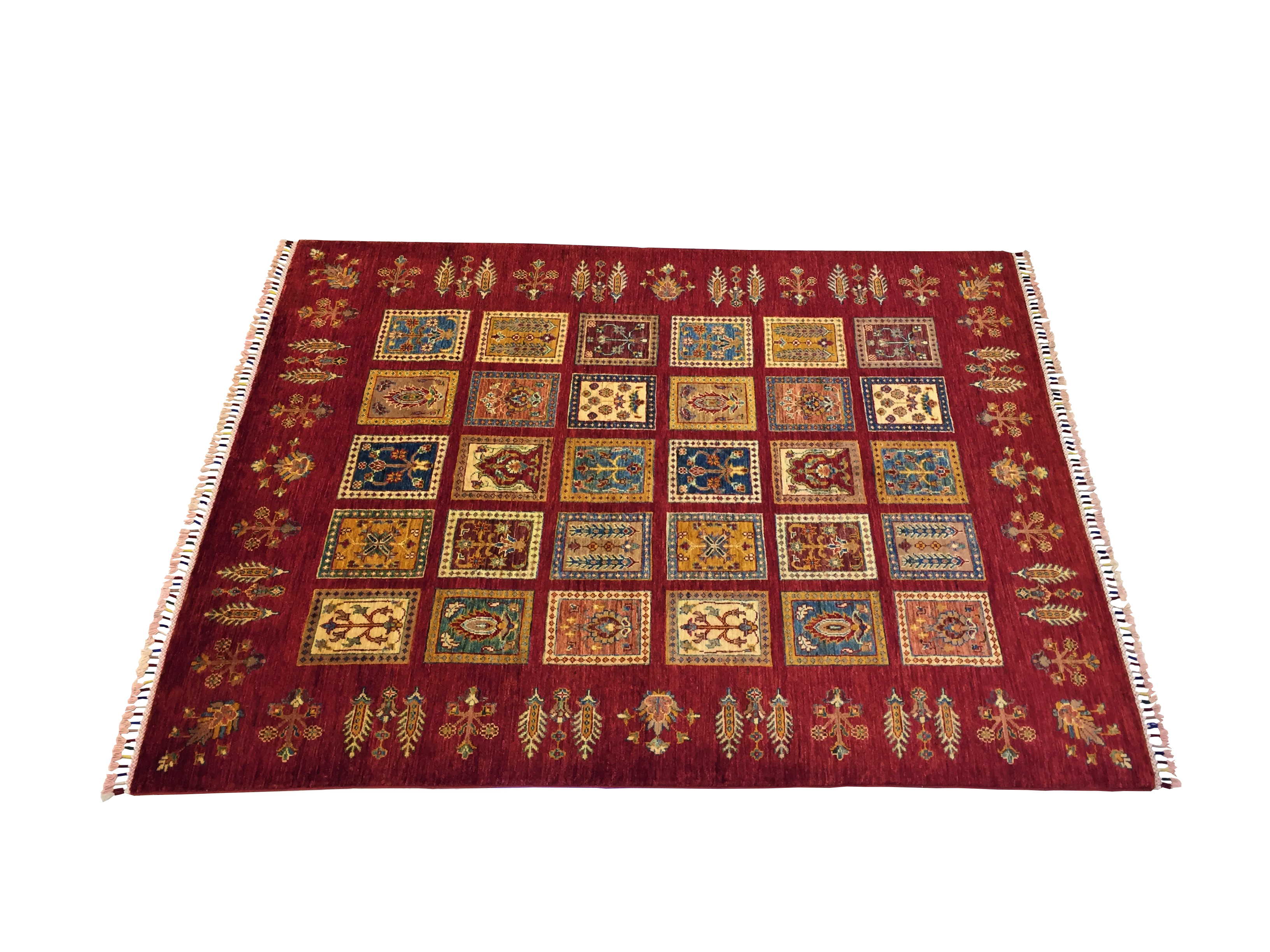 Şirvan Bicolor Carpet 206 X 155 cm - Alfombras de Estambul -  Turkish Carpets - Alfombras de Estambul